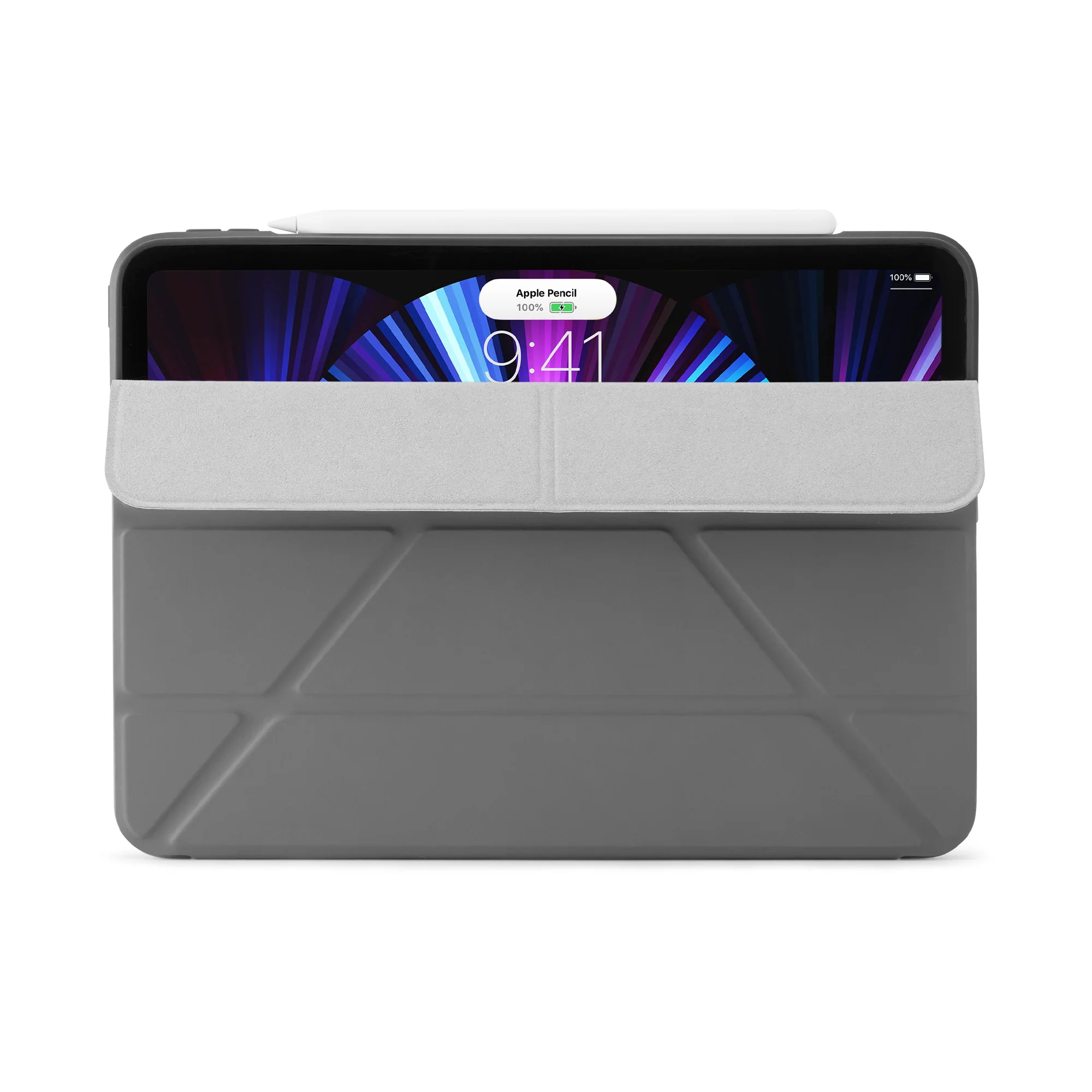 PIPETTO Origami No1 Case for 11" iPad Pro (5th-6th Gen) - Dark Grey - Image 3