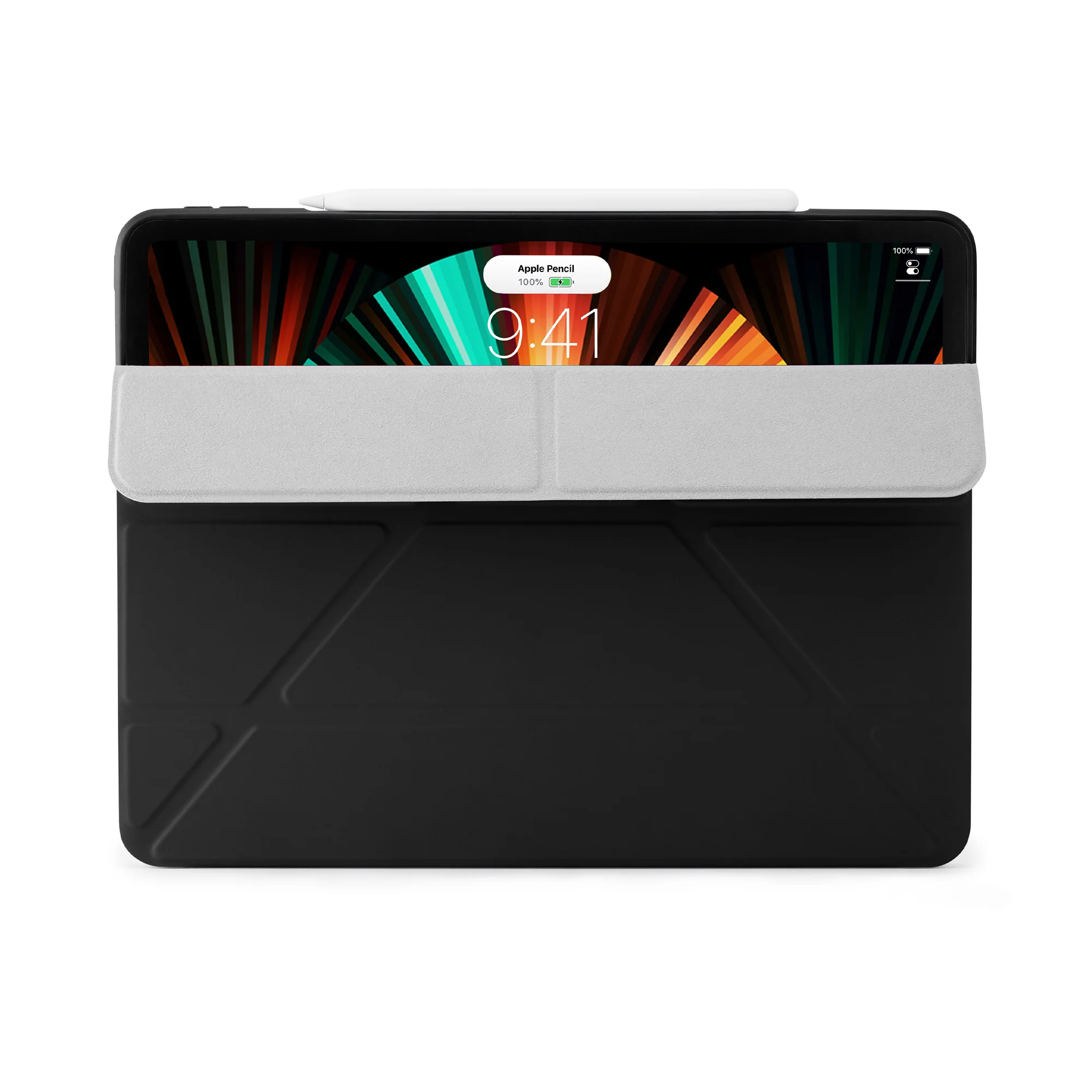 PIPETTO Origami No1 Case for 12.9" iPad Pro (3rd-6th Gen) - Black - Image 4