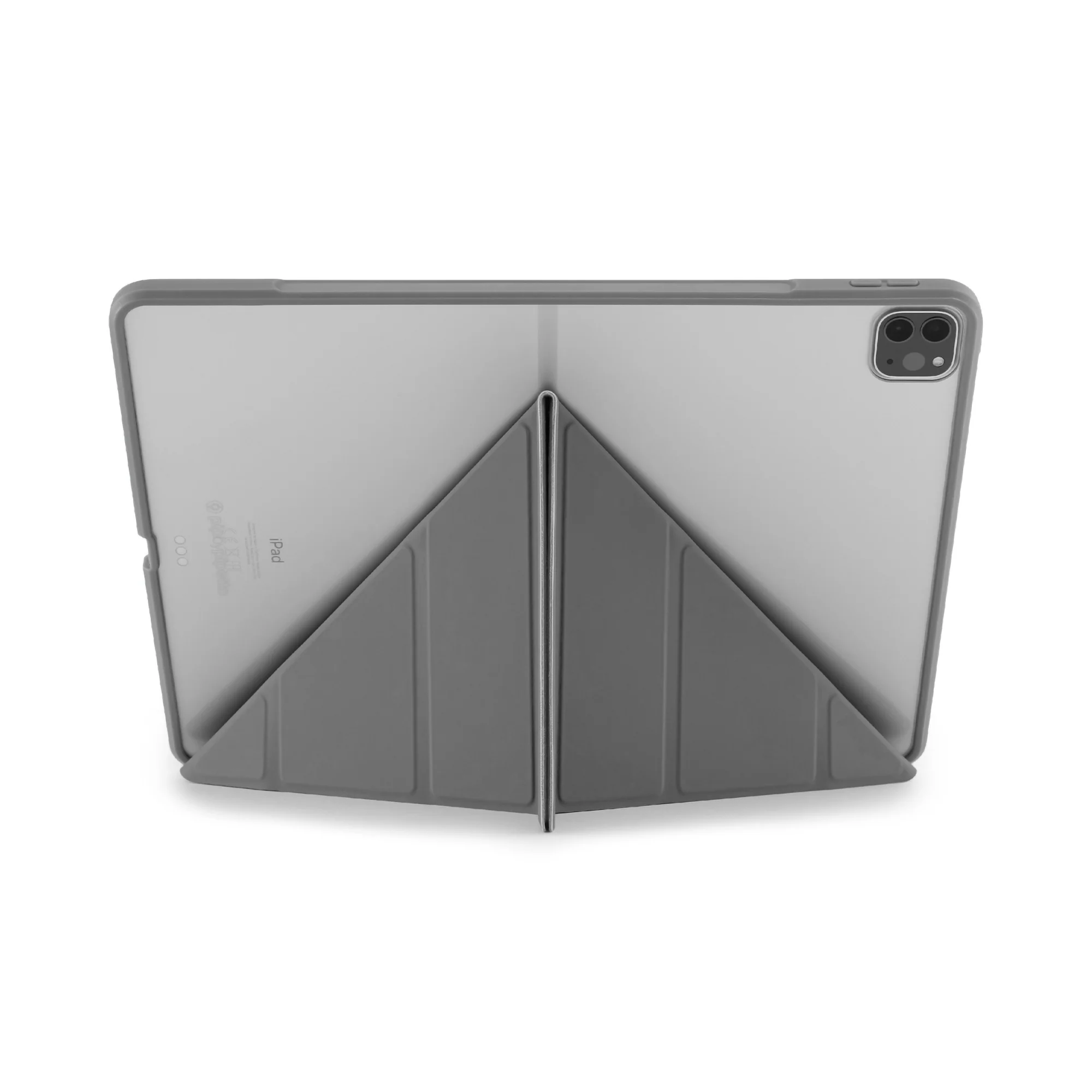 PIPETTO Origami No1 Case for 12.9" iPad Pro (3rd-6th Gen) - Dark Grey - Image 3