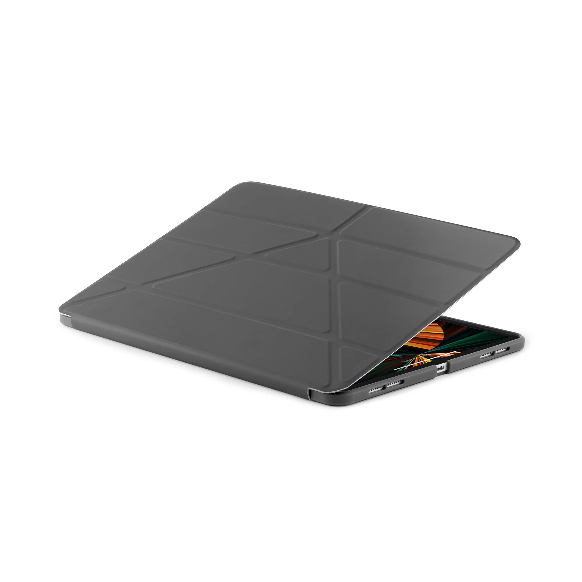 PIPETTO Origami No1 Case for 12.9" iPad Pro (3rd-6th Gen) - Dark Grey - Image 6
