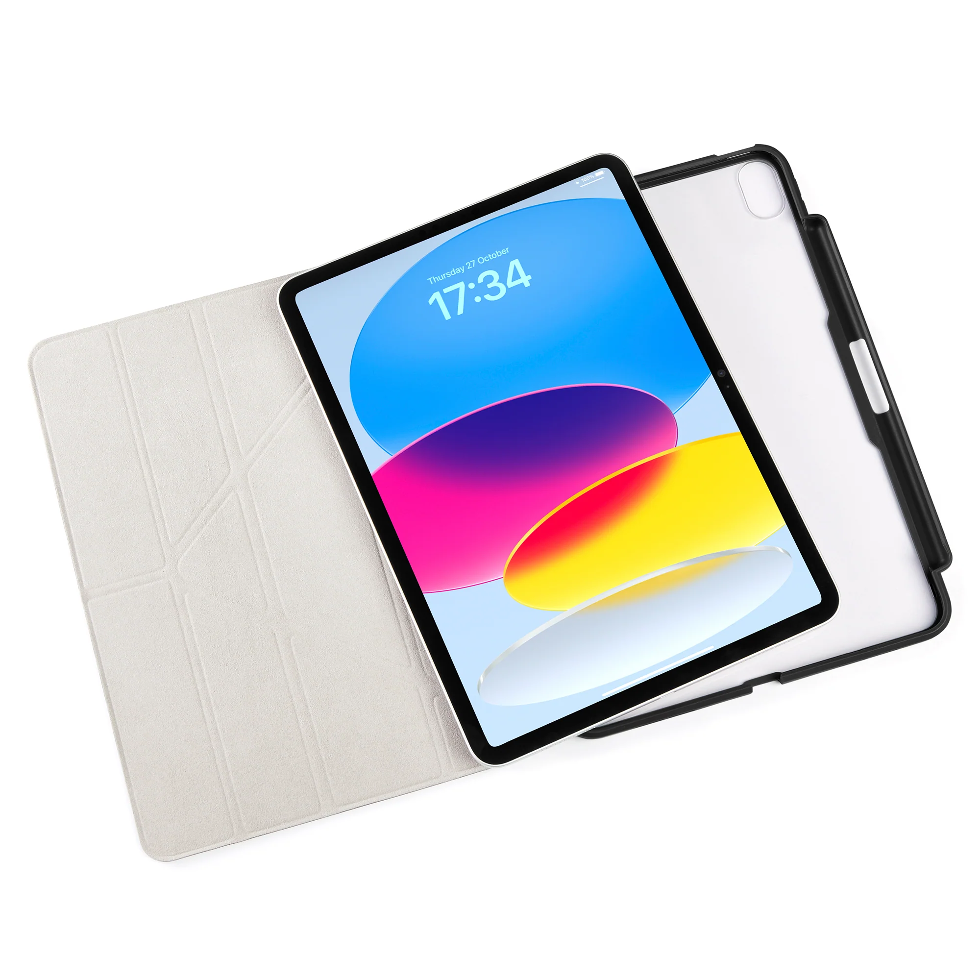 PIPETTO Origami No3 Case for iPad 10th Gen (2022) - Black - Image 4