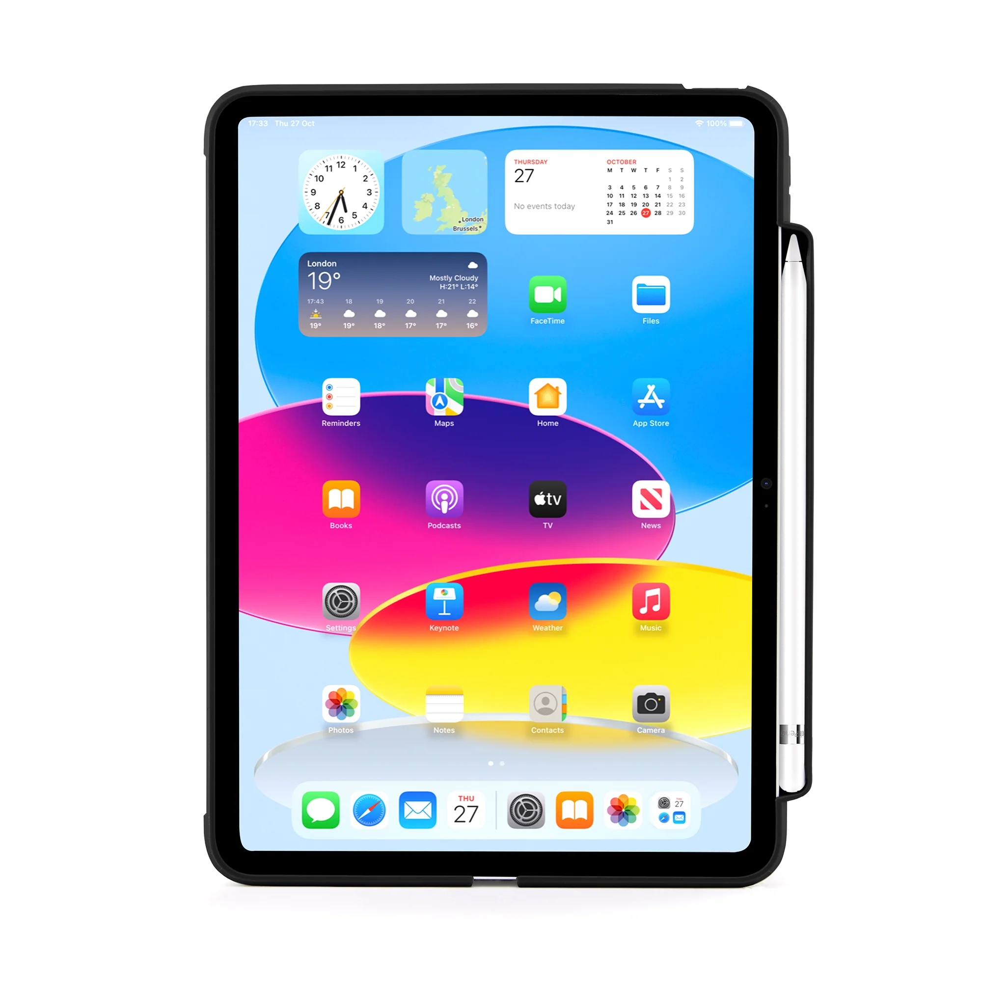 PIPETTO Origami No3 Case for iPad 10th Gen (2022) - Black - Image 5