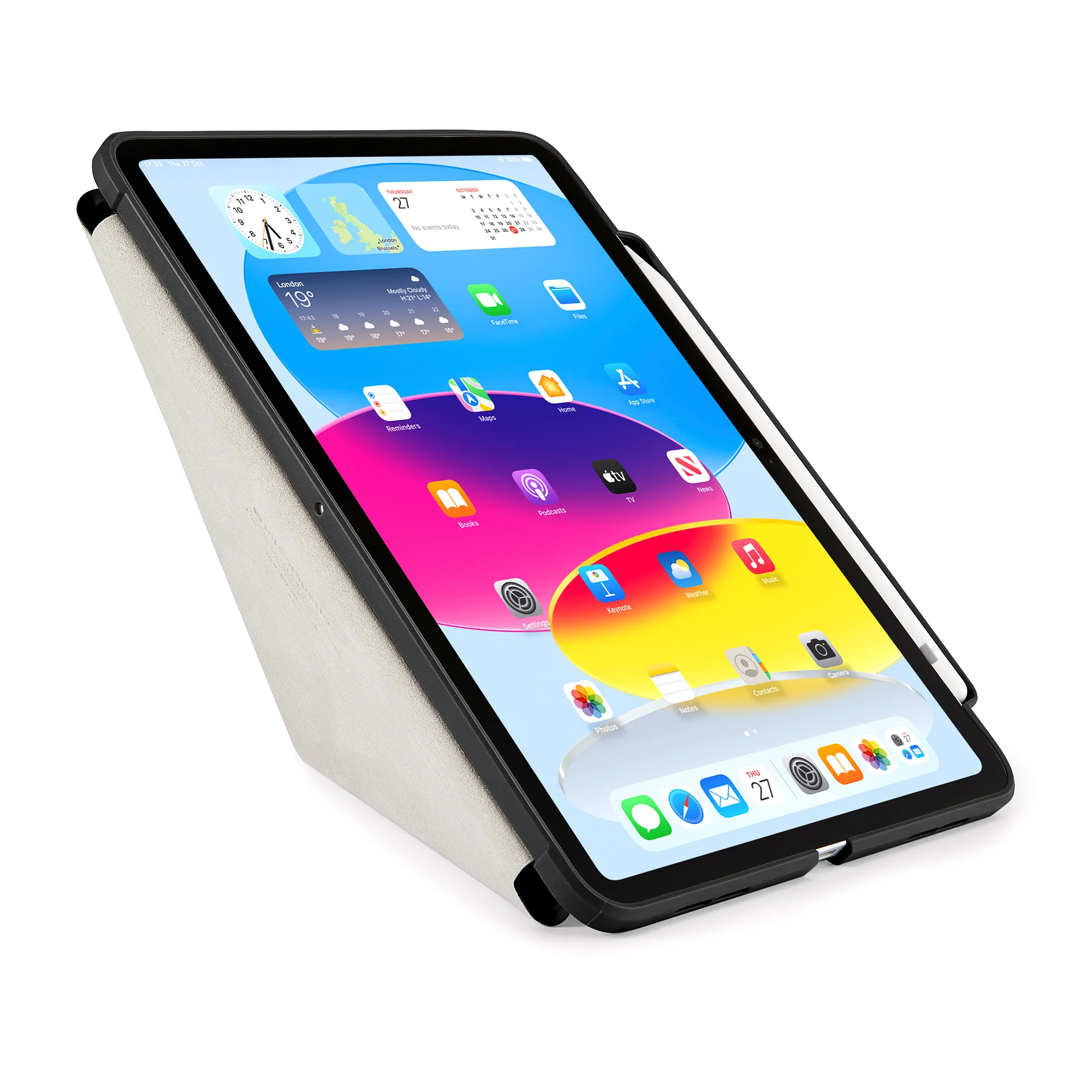 PIPETTO Origami No3 Case for iPad 10th Gen (2022) - Black - Image 6