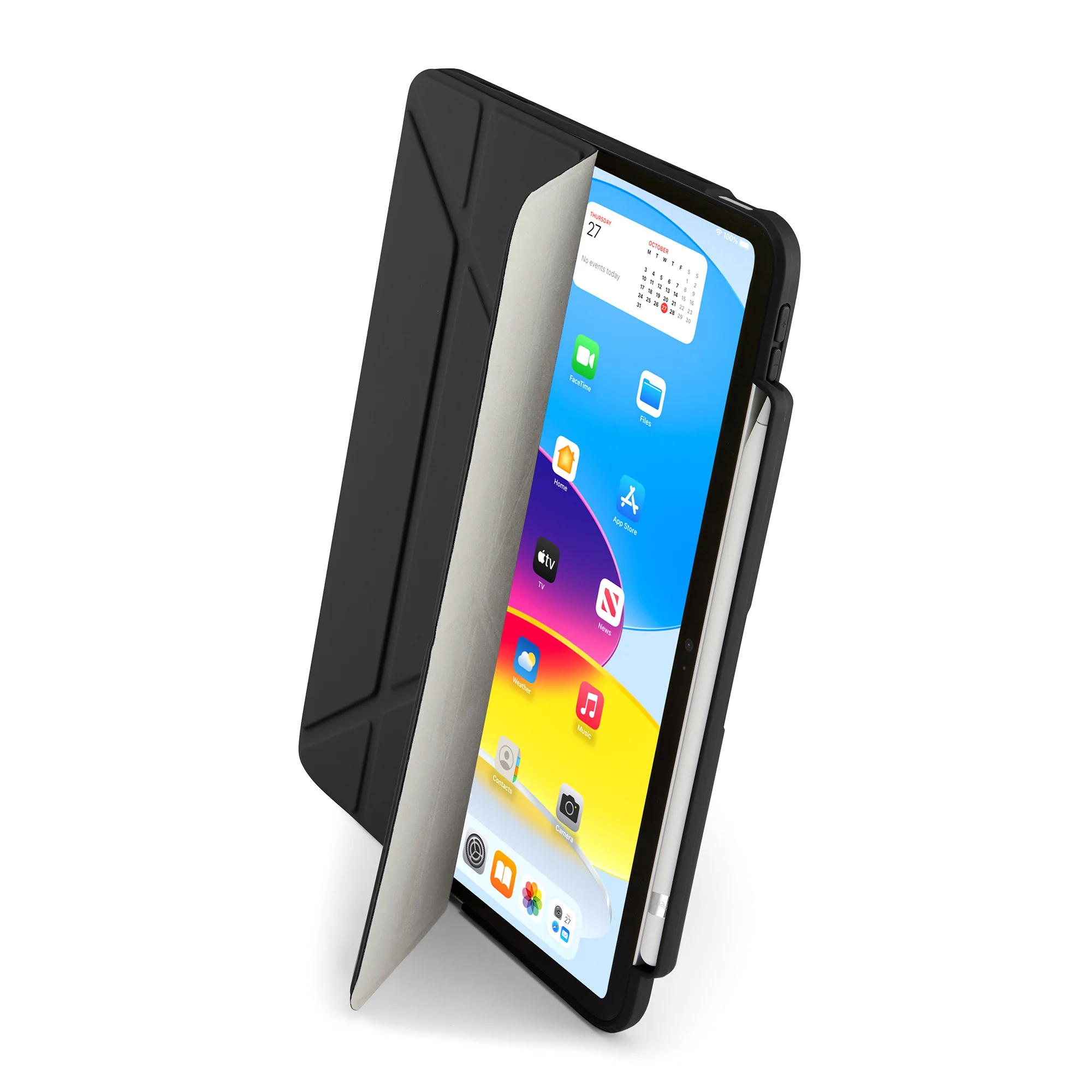 PIPETTO Origami No3 Case for iPad 10th Gen (2022) - Black - Image 8