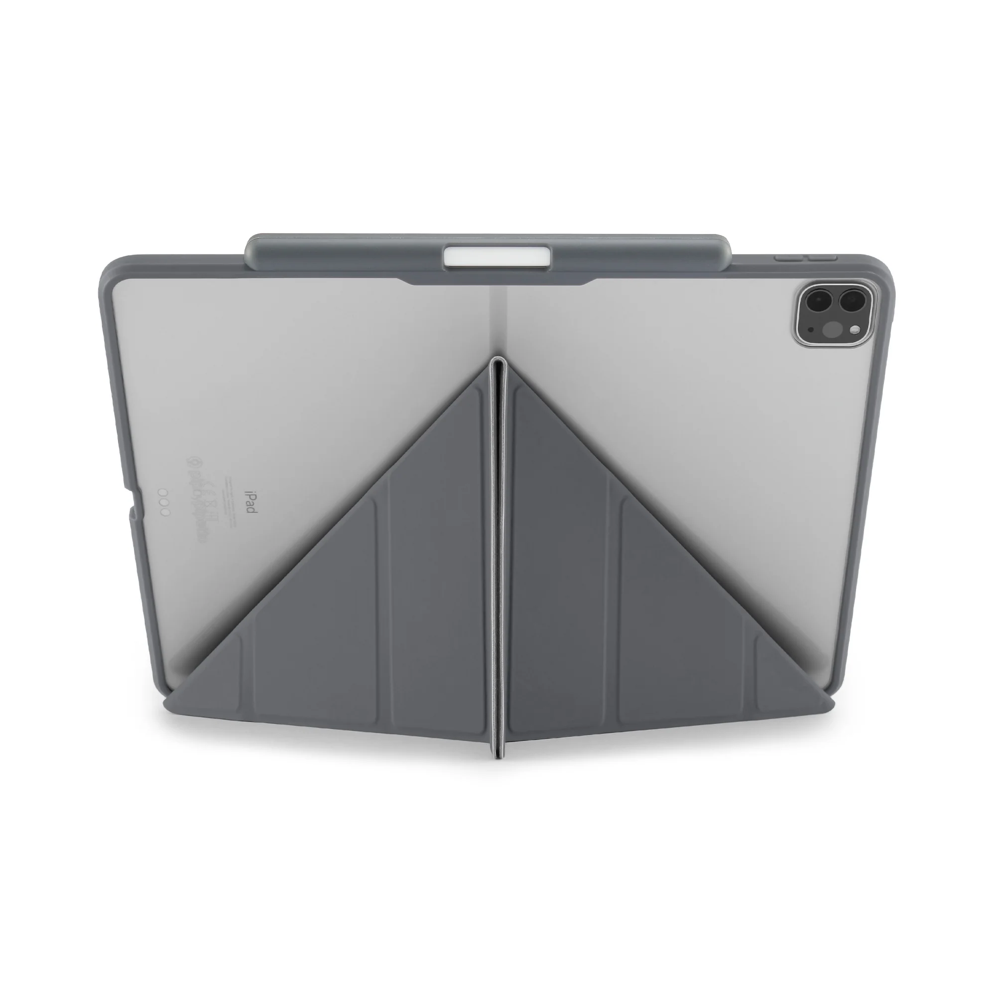 PIPETTO Origami No3 Case for 12.9" iPad Pro (3rd-6th Gen) - Dark Grey - Image 3