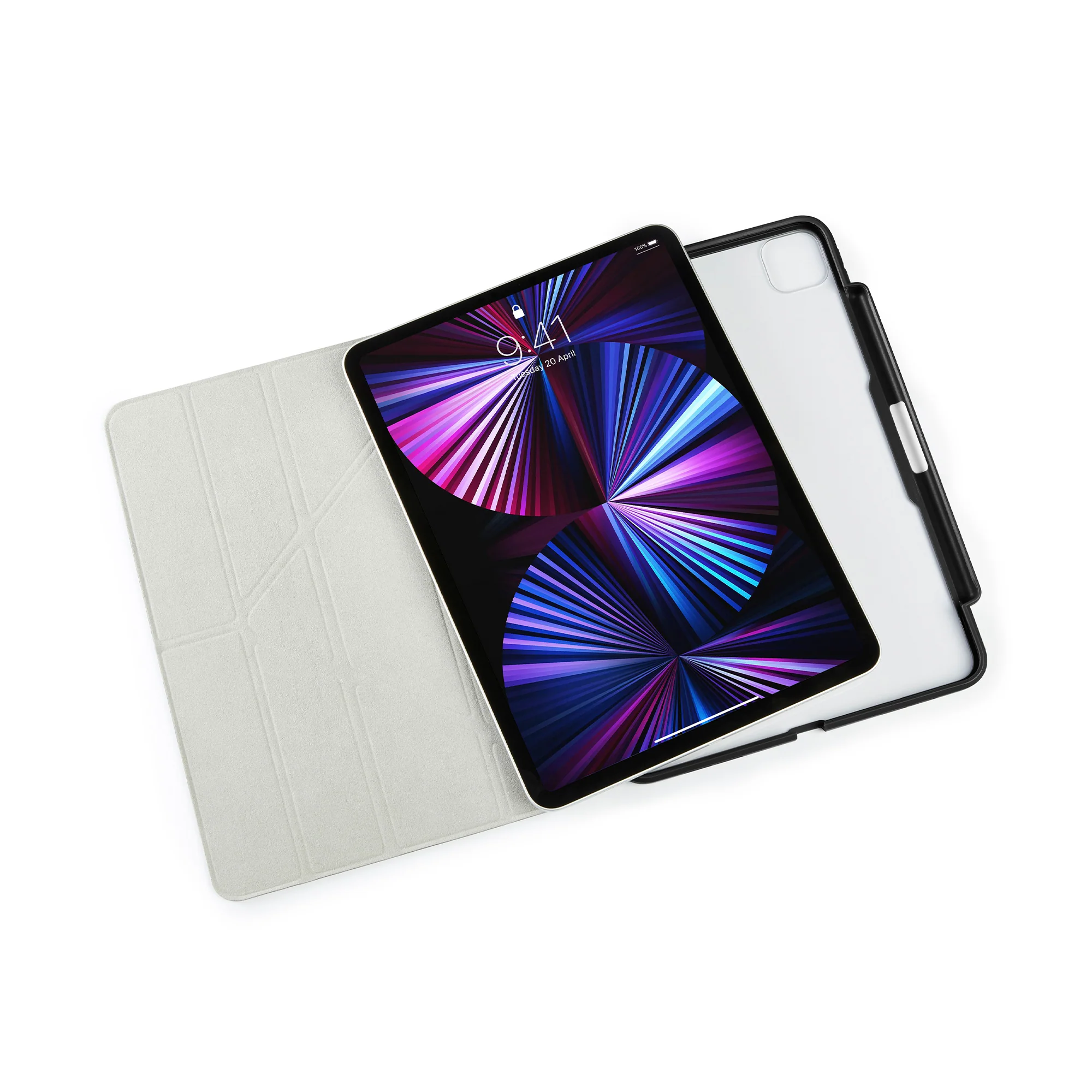 PIPETTO Origami No3 Pencil Case for 11" iPad Pro (5th-6th Gen) - Black - Image 4