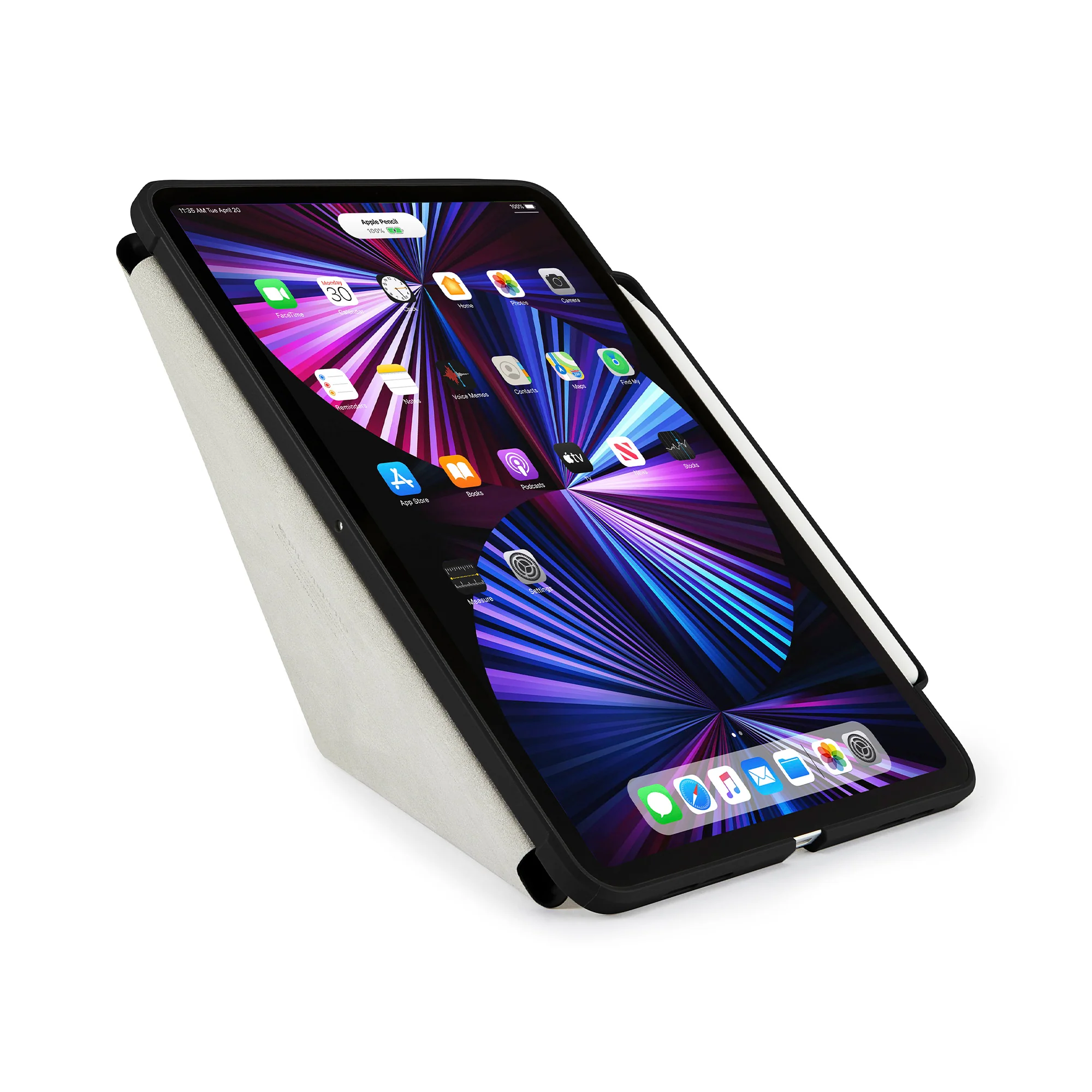 PIPETTO Origami No3 Pencil Case for 11" iPad Pro (5th-6th Gen) - Black - Image 5
