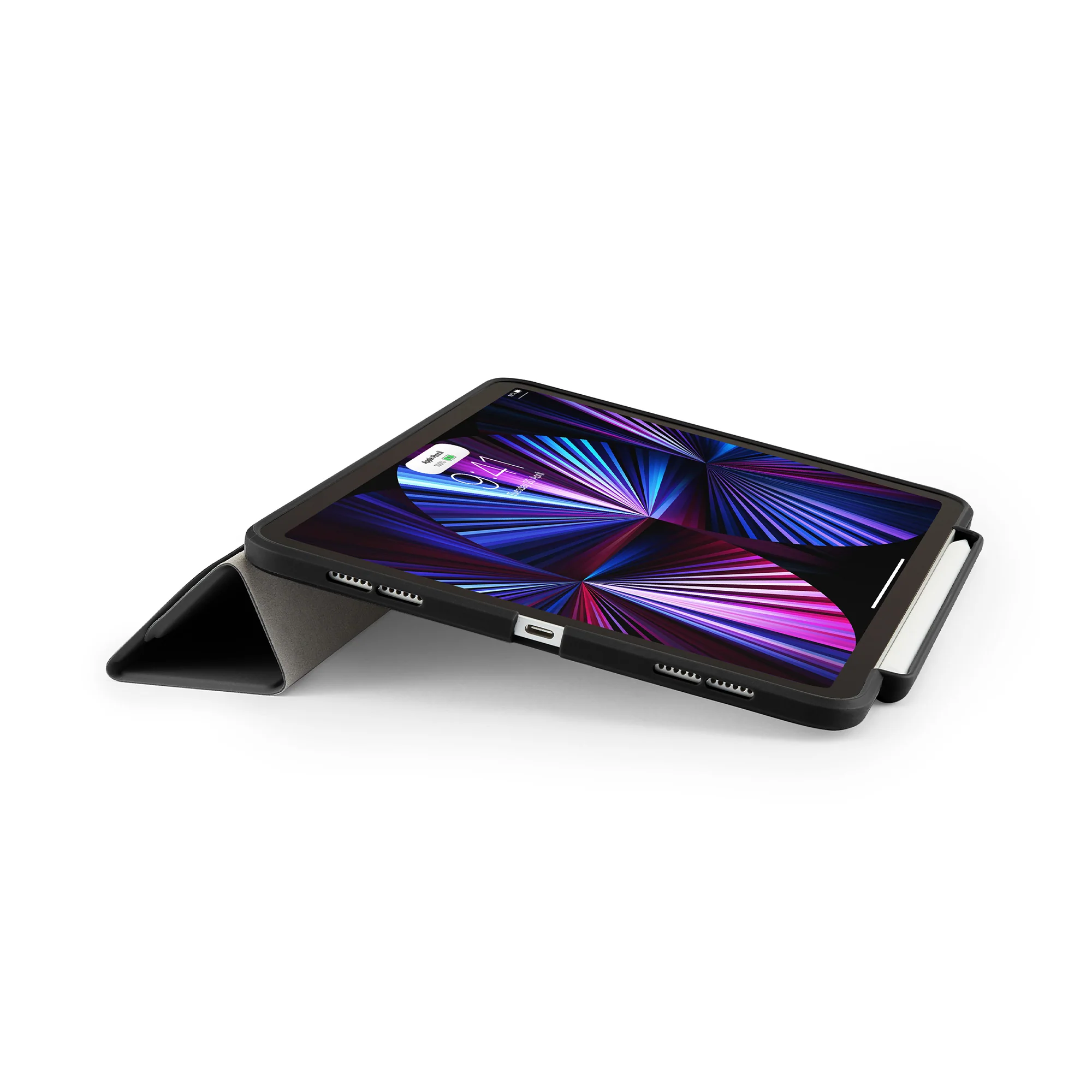 PIPETTO Origami No3 Pencil Case for 11" iPad Pro (5th-6th Gen) - Black - Image 7