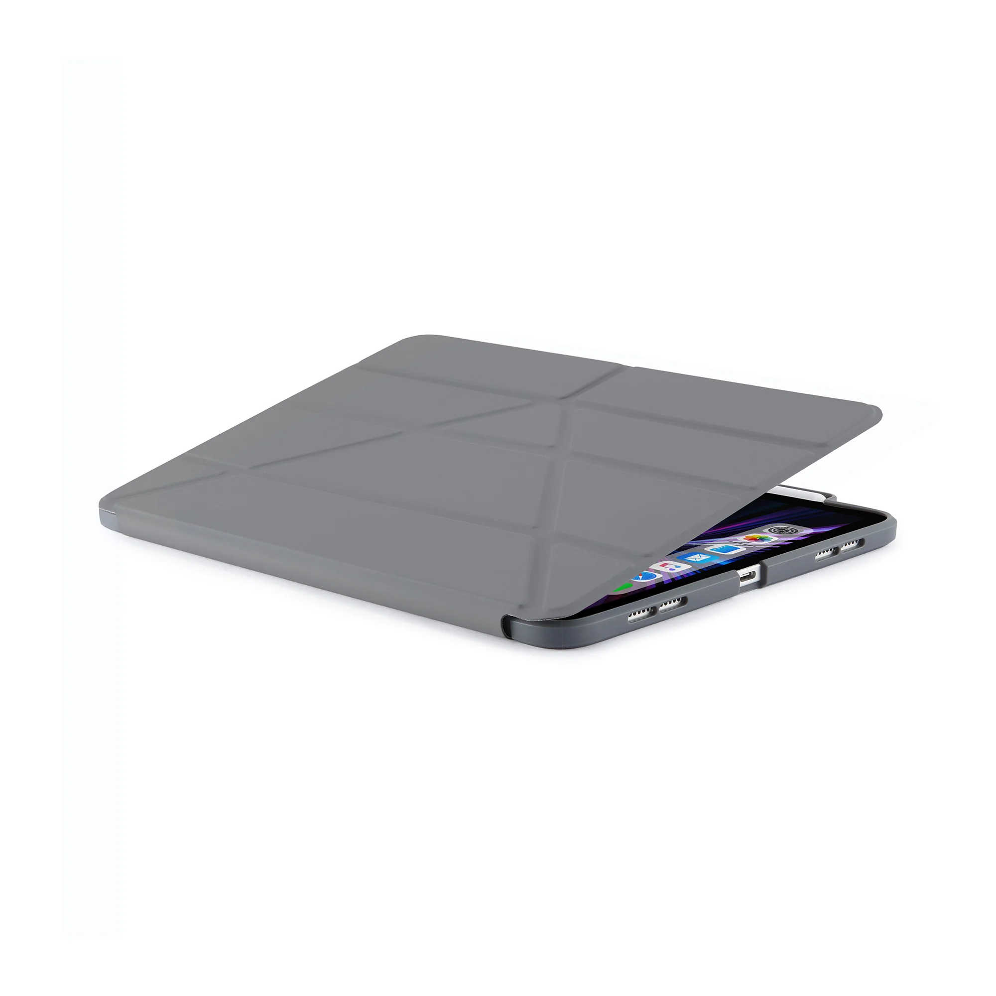 PIPETTO Origami No3 Pencil Case for 11" iPad Pro (5th-6th Gen) - Dark Grey - Image 5