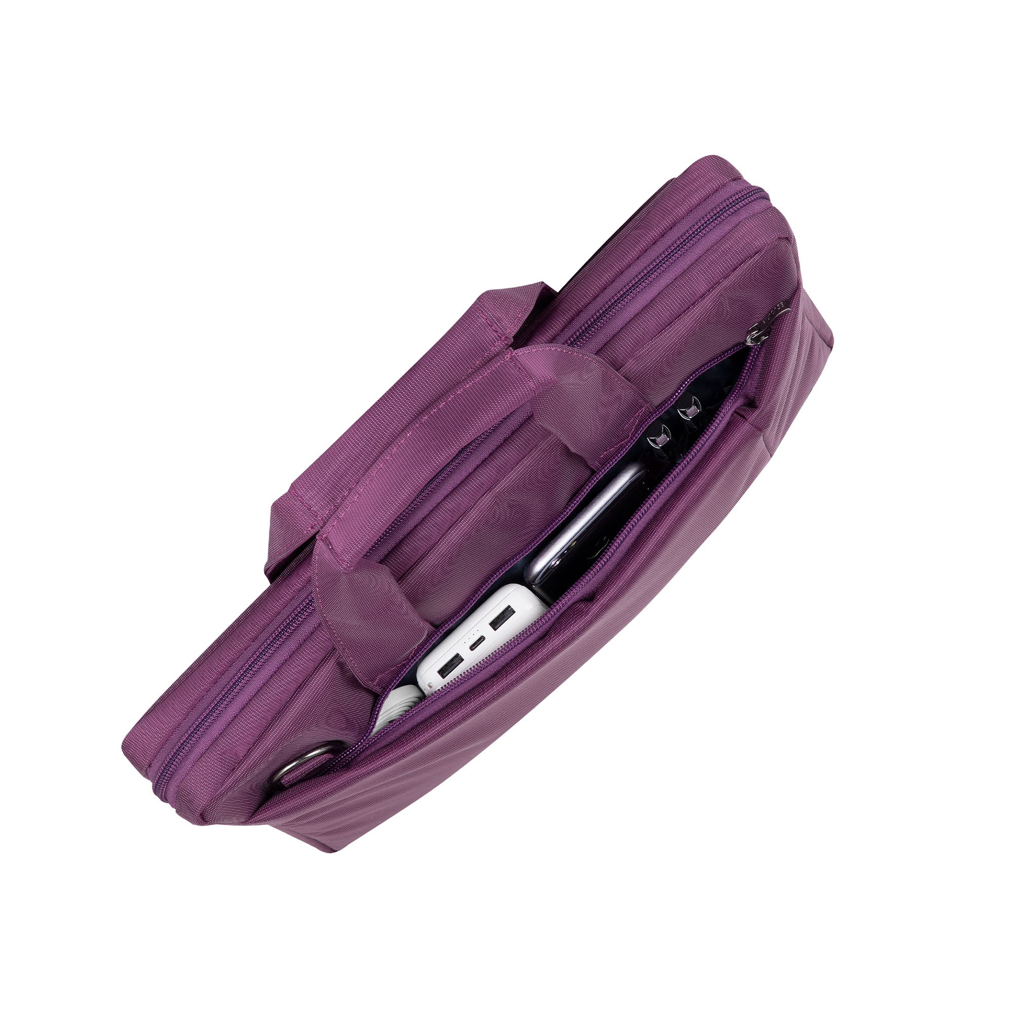 RIVACASE 8221 Laptop Bag 14/13 - Purple - Image 3