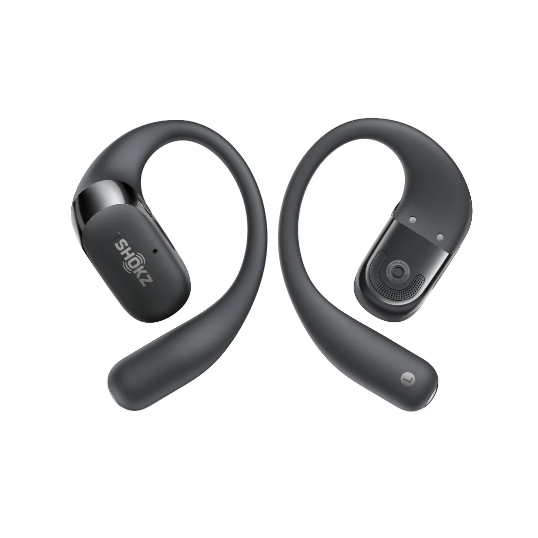 SHOKZ OpenFit 2+ Open-Ear True Wireless Earbuds - Black - Image 6