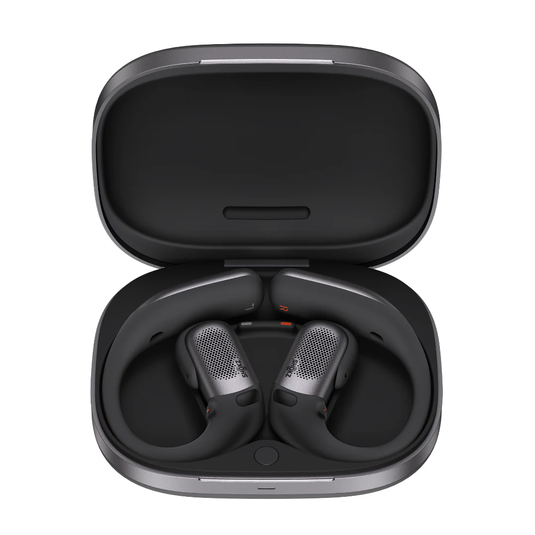 SHOKZ OpenFit Pro Open-Ear True Wireless Earbuds - Black - Image 3