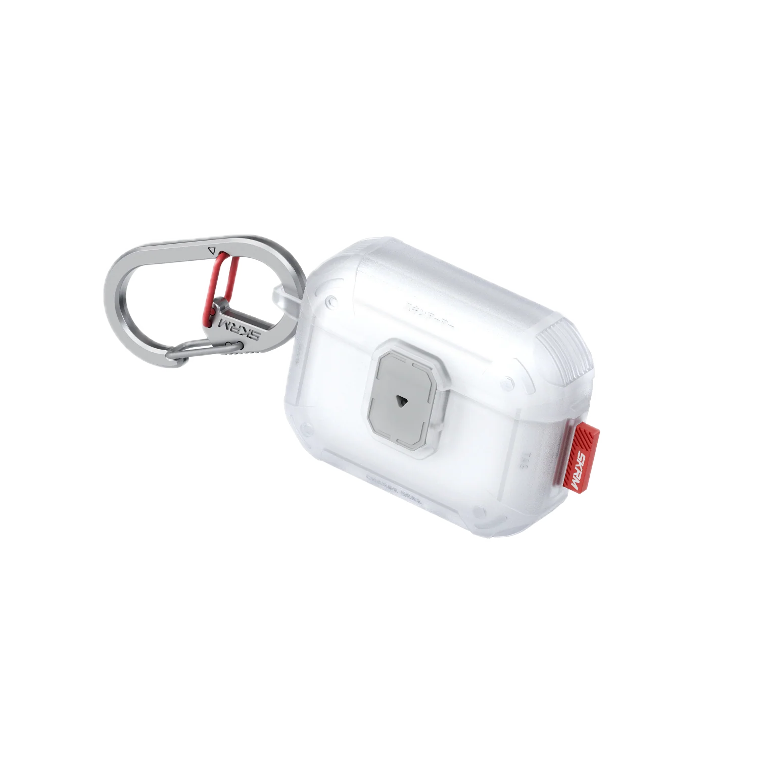 SKINARMA Mecha Le Lock Edition Frosted for AirPods Pro 3 - Clear