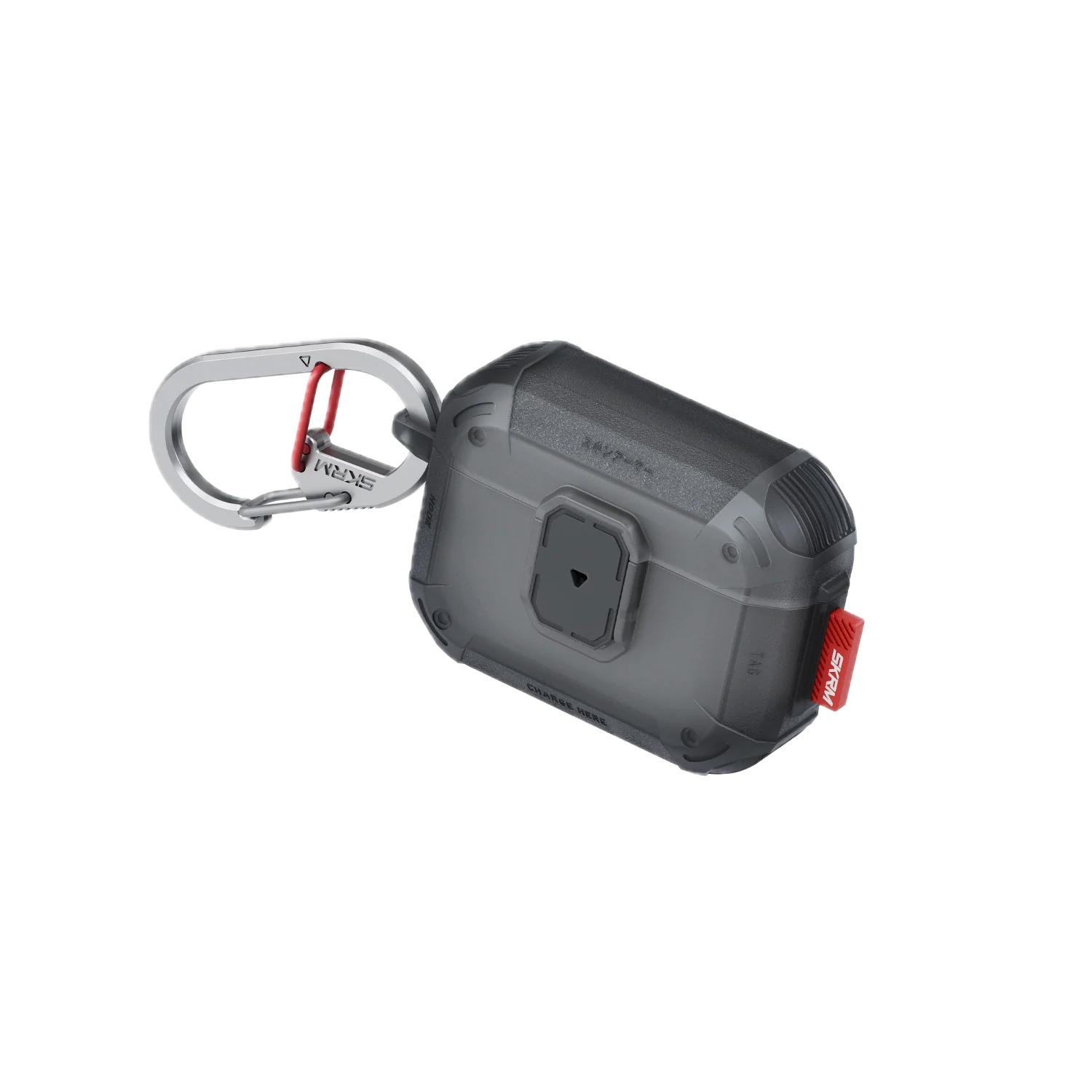 SKINARMA Mecha Le Lock Edition Frosted for AirPods Pro 3 - Smoke