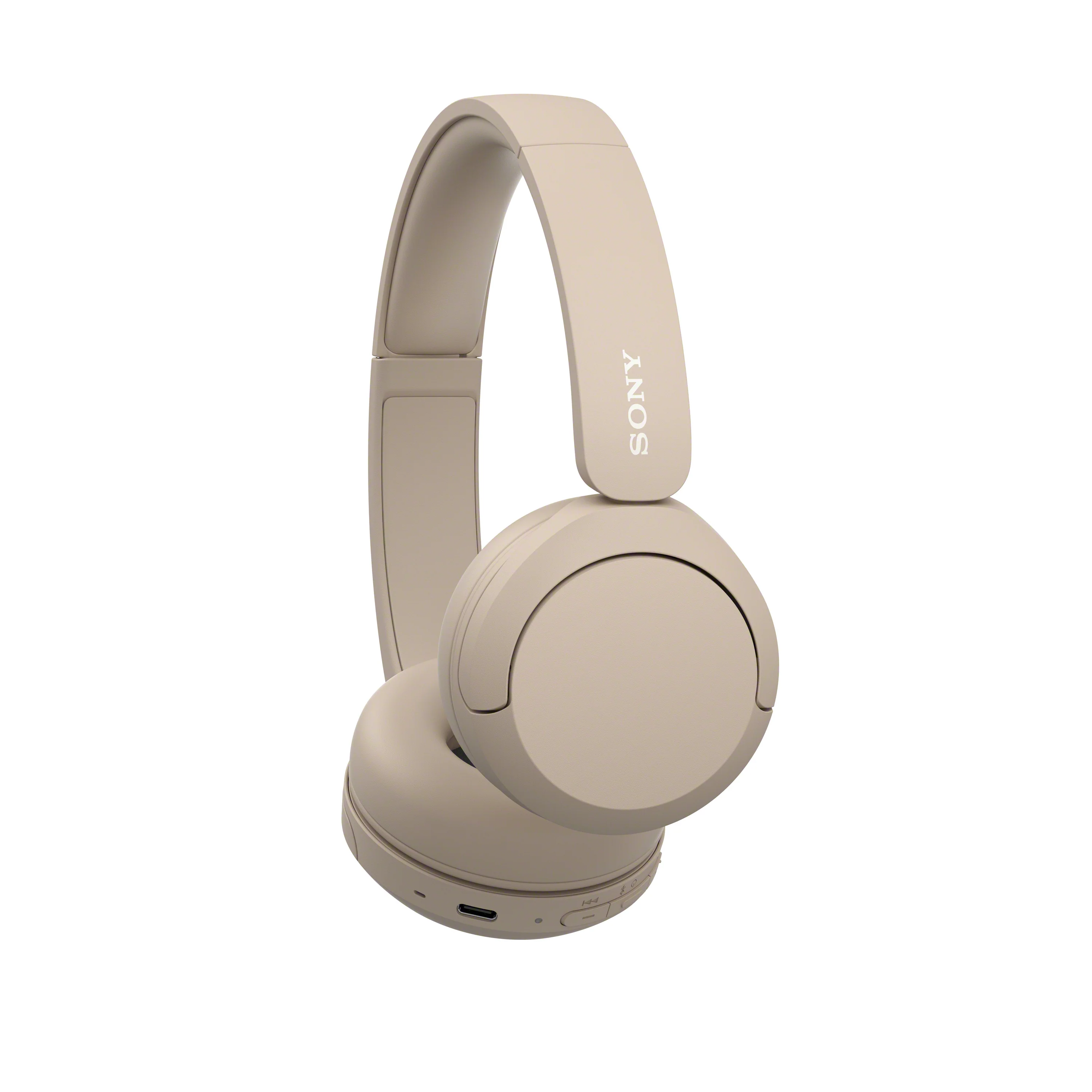 SONY WH-CH520 Wireless Headphones - Cream - Image 2