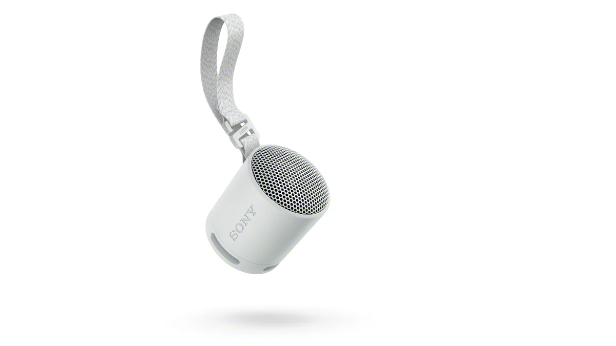 SONY XB100 Extra Bass Portable Bluetooth Speaker - Light Gray - Image 2