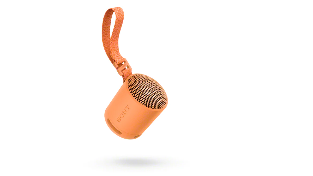 SONY XB100 Extra Bass Portable Bluetooth Speaker - Orange - Image 2