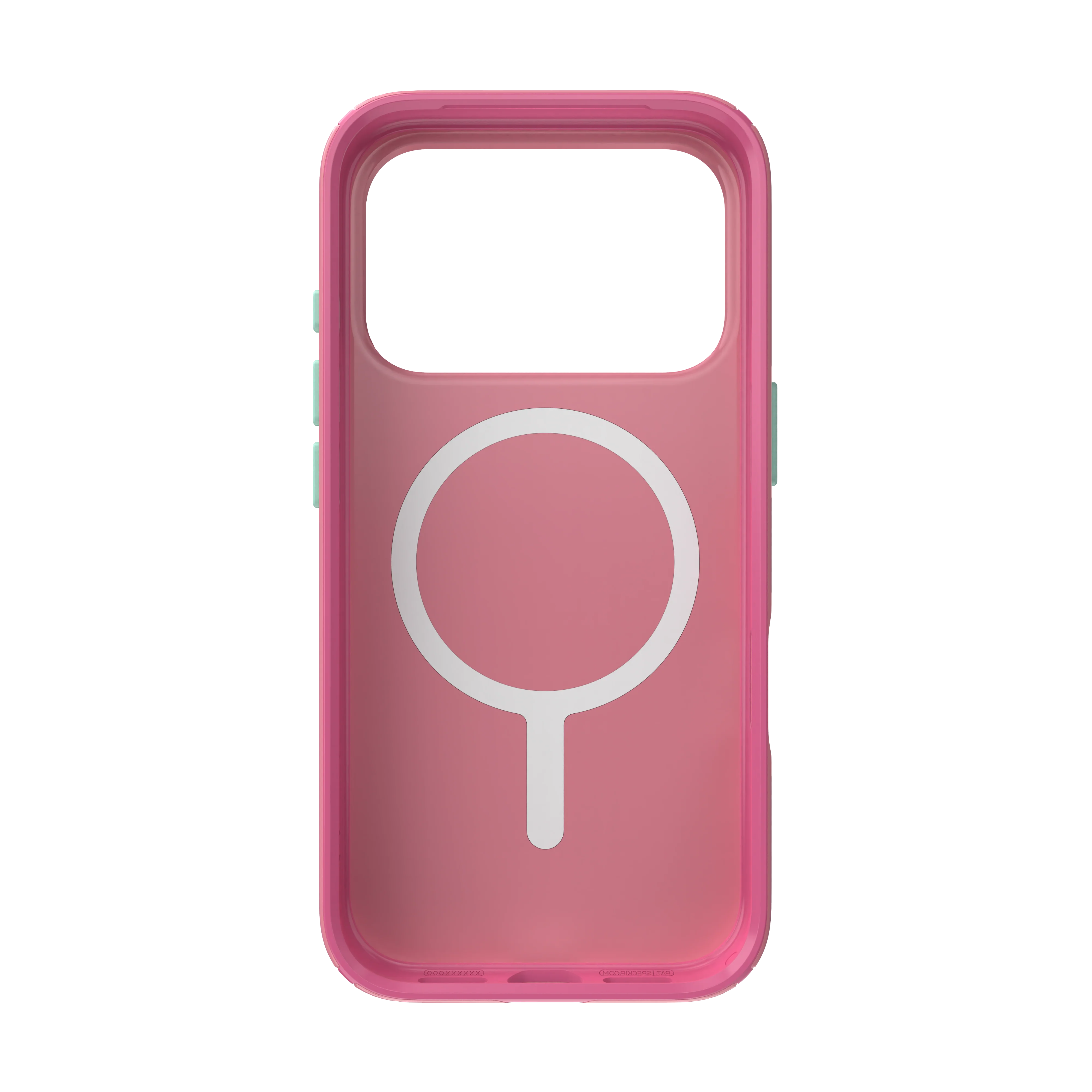 SPECK Presidio Lux MagSafe Case for iPhone 17 Pro - Ibis Pink Fade/Dark Ibis/Kanom Green - Image 2
