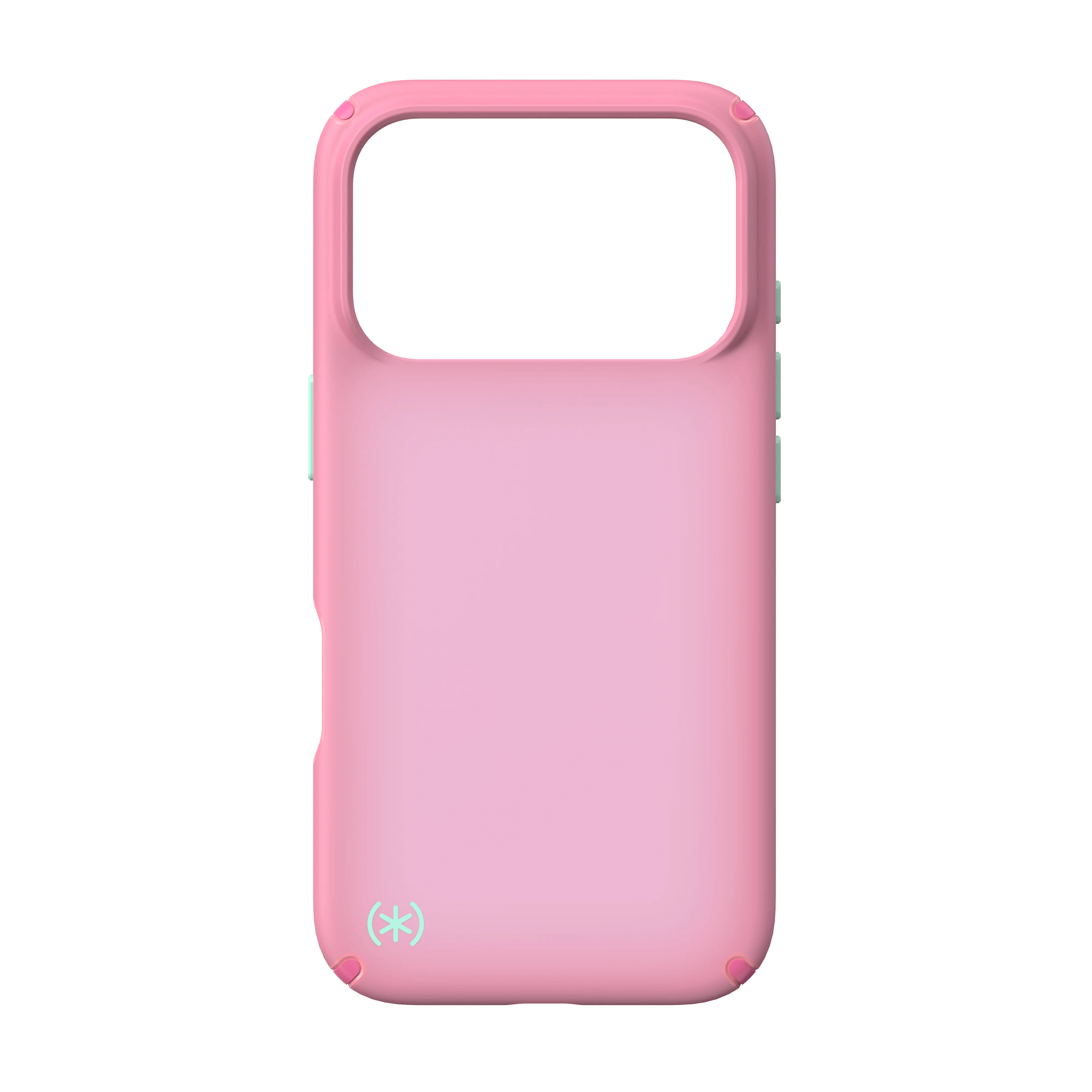 SPECK Presidio Lux MagSafe Case for iPhone 17 Pro - Ibis Pink Fade/Dark Ibis/Kanom Green - Image 3
