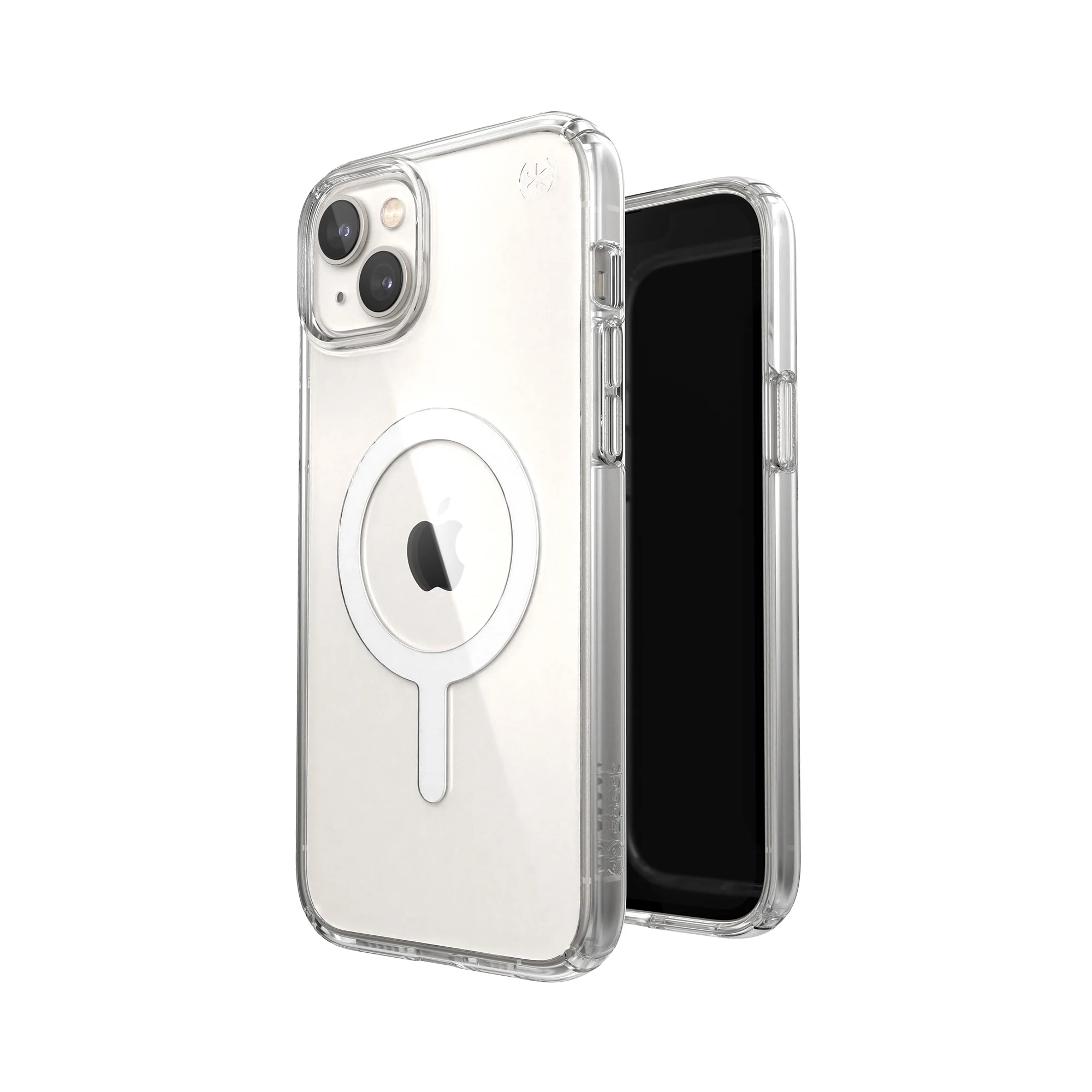 SPECK Presidio Perfect-Clear Case + MS for iPhone 14 Plus - Clear/Clear - Image 2