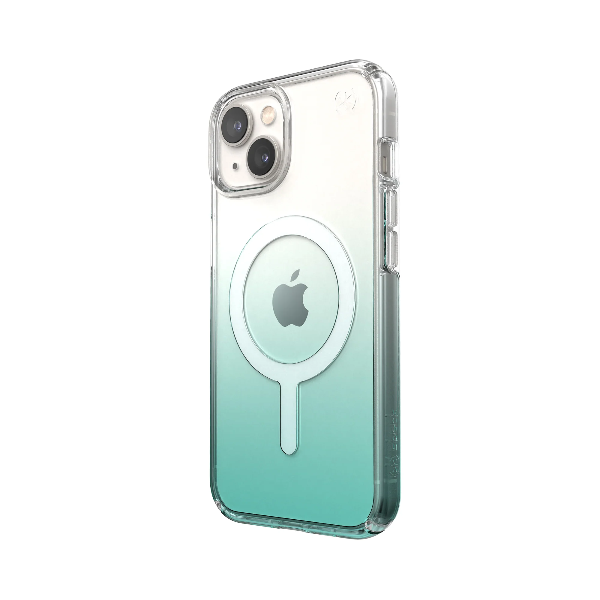 SPECK Presidio Perfect-Clear Ombre with MagSafe for iPhone 14 - Fantasy Teal Fade - Image 3