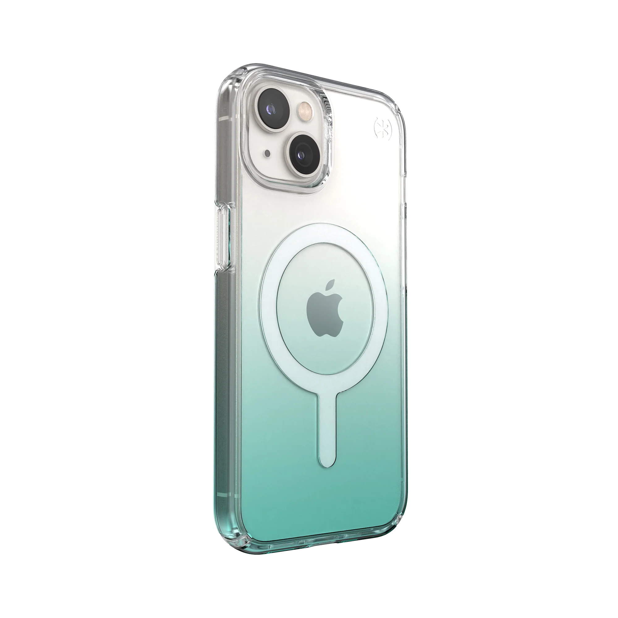 SPECK Presidio Perfect-Clear Ombre with MagSafe for iPhone 14 - Fantasy Teal Fade - Image 4