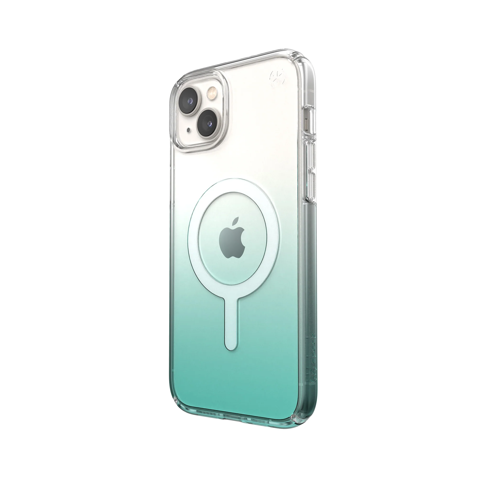 SPECK Presidio Perfect-Clear Ombre with MagSafe for iPhone 14 Plus - Fantasy Teal Fade - Image 3