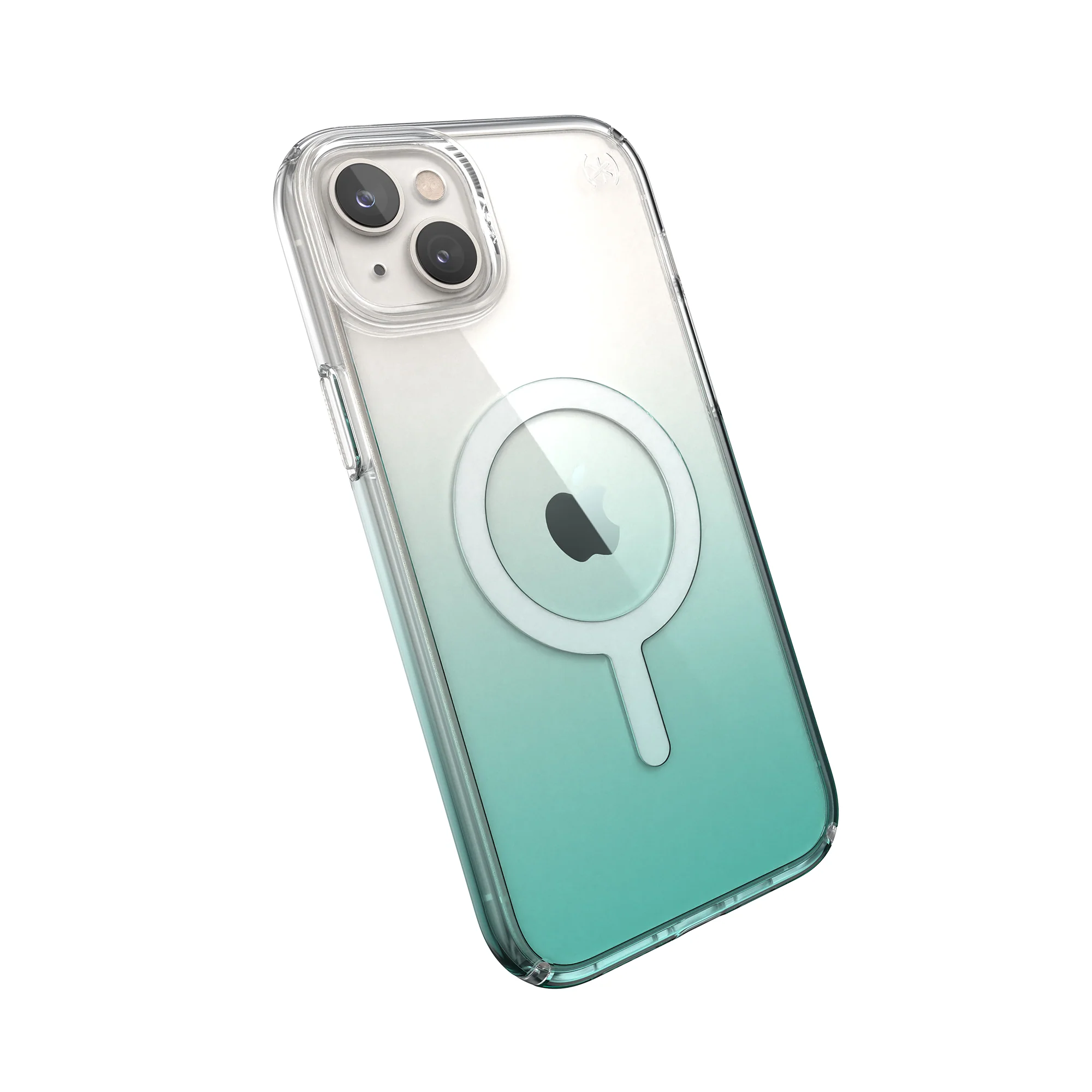 SPECK Presidio Perfect-Clear Ombre with MagSafe for iPhone 14 Plus - Fantasy Teal Fade - Image 5