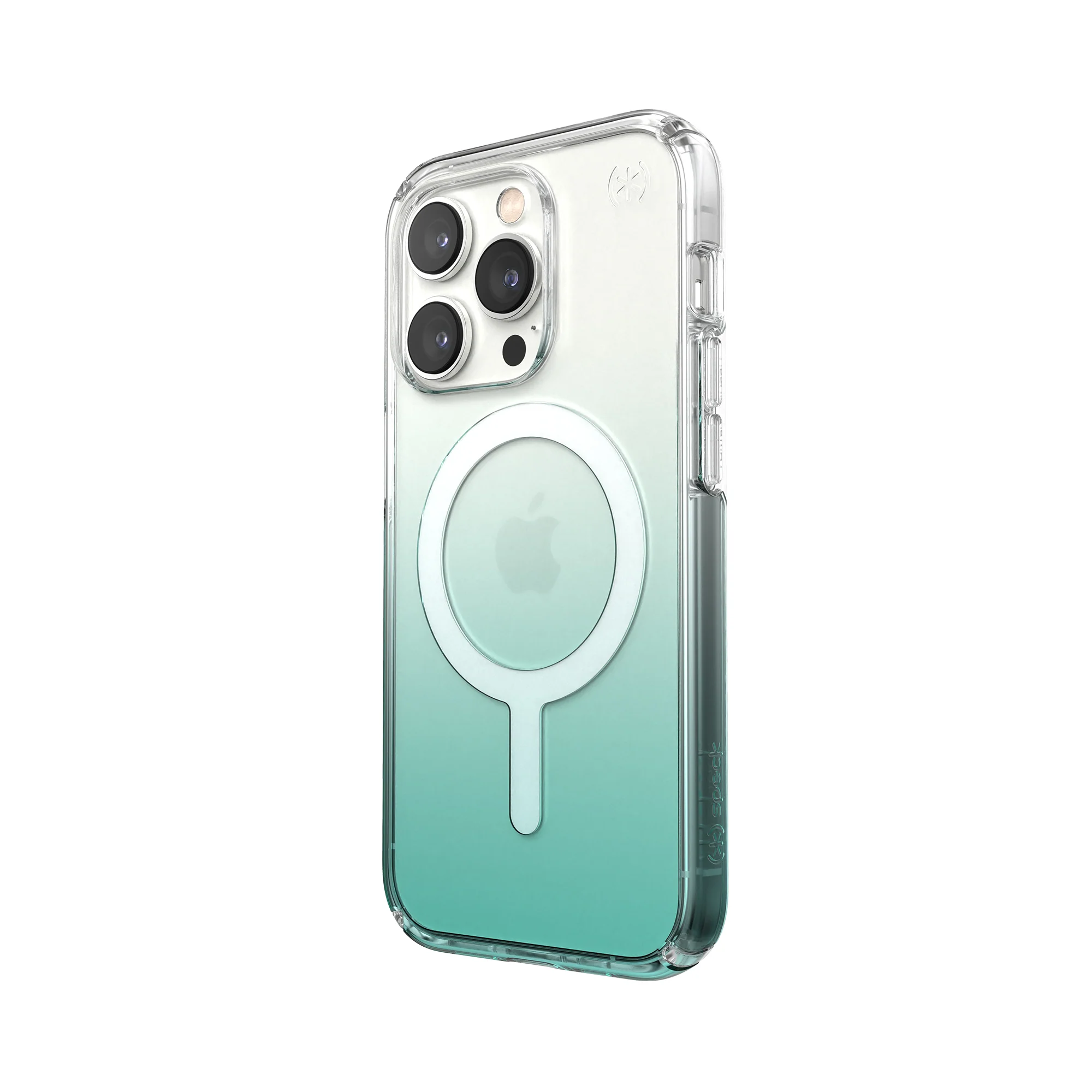 SPECK Presidio Perfect-Clear Ombre with MagSafe for iPhone 14 Pro - Fantasy Teal Fade - Image 3