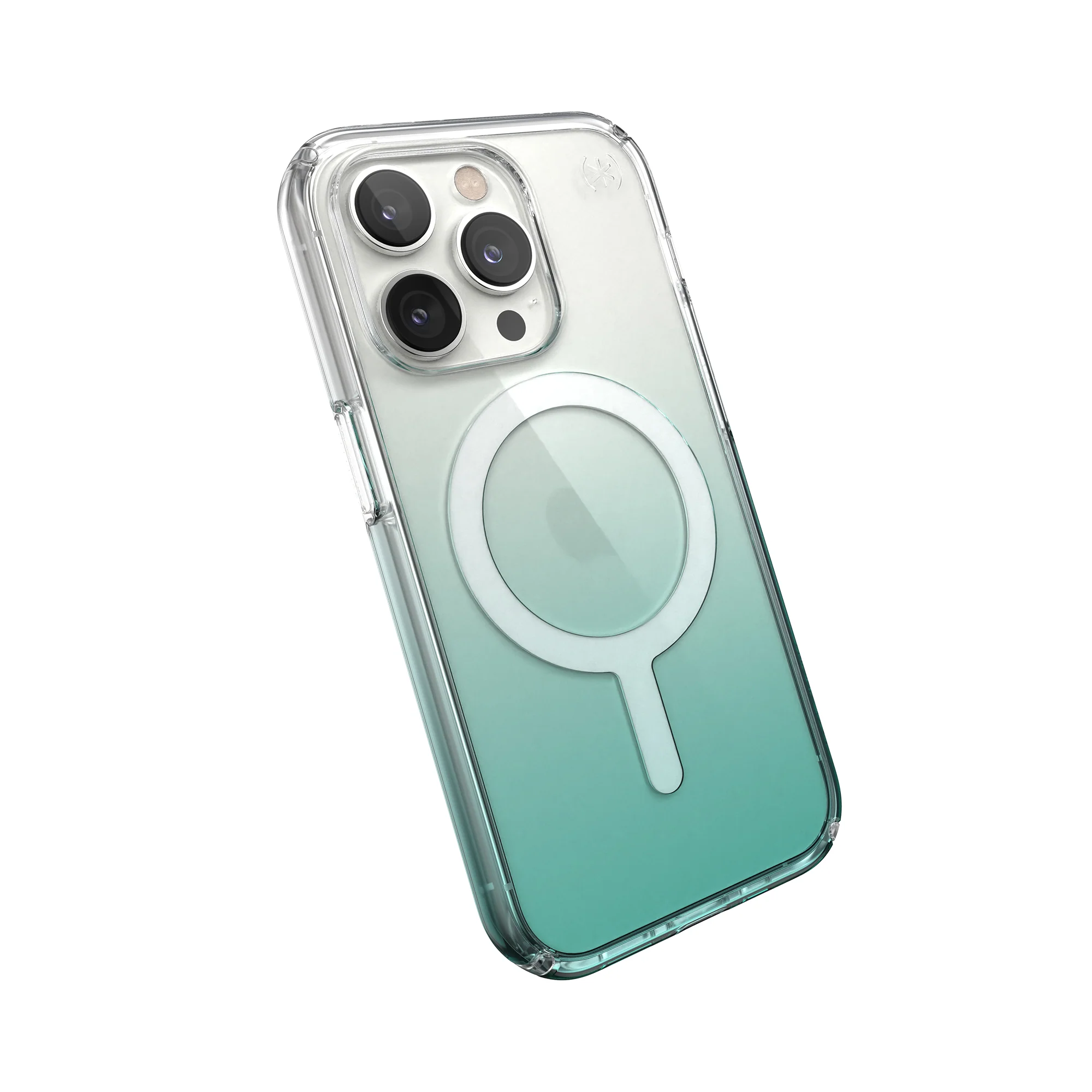 SPECK Presidio Perfect-Clear Ombre with MagSafe for iPhone 14 Pro - Fantasy Teal Fade - Image 5