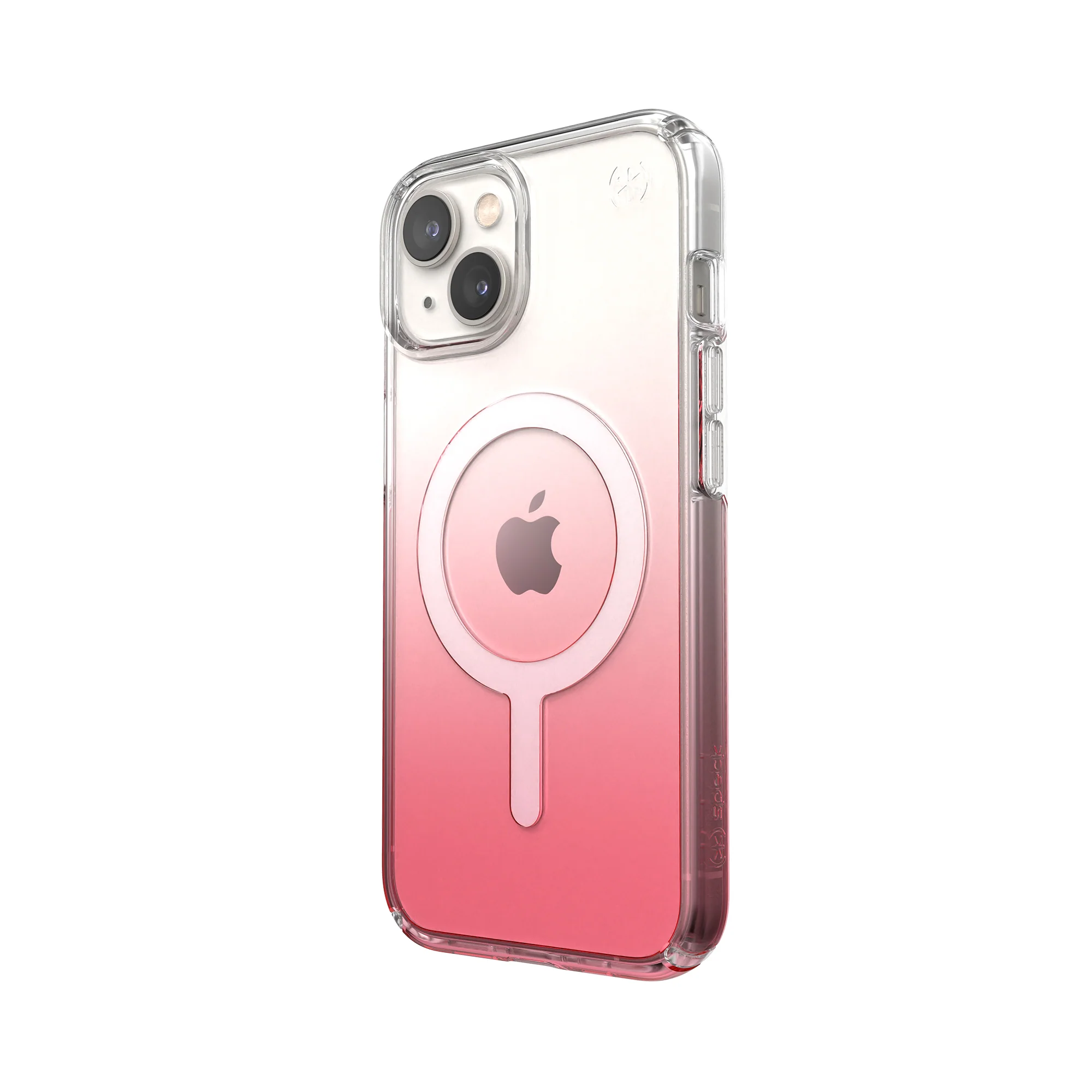 SPECK Presidio Perfect-Clear Ombre with MagSafe for iPhone 14 - Vintage Rose Fade - Image 3
