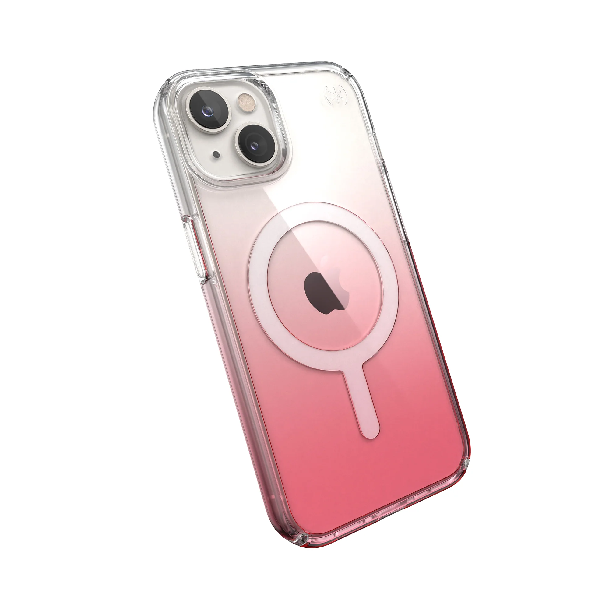 SPECK Presidio Perfect-Clear Ombre with MagSafe for iPhone 14 - Vintage Rose Fade - Image 5