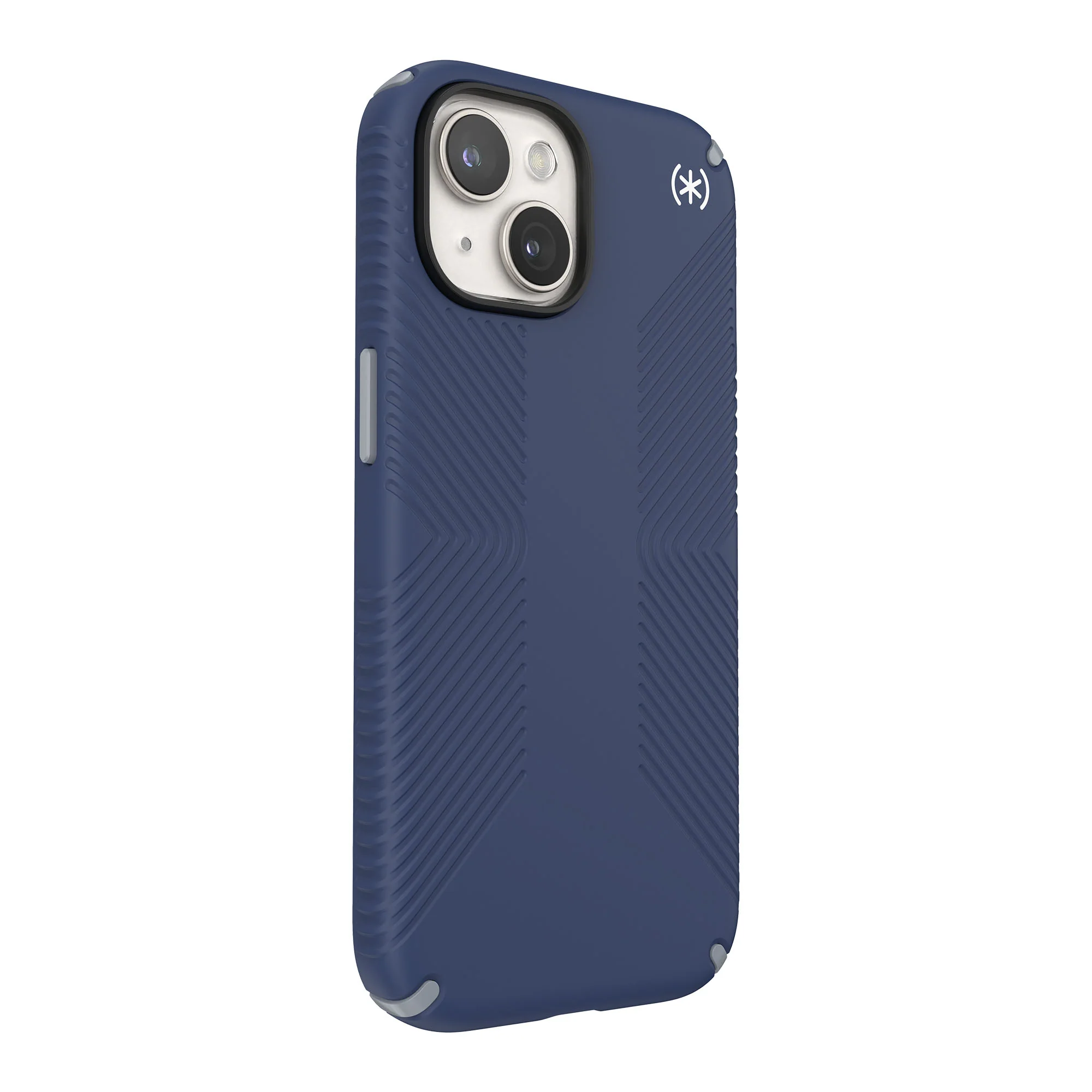 SPECK Presidio2 Grip with MagSafe for iPhone 15 - Coastal Blue/Dust Grey/White - Image 3