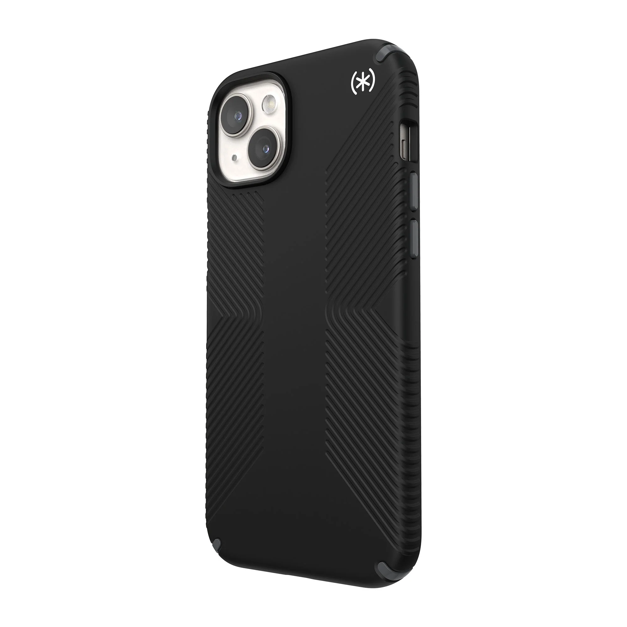SPECK Presidio2 Grip with MagSafe for iPhone 15 Plus - Black/Slate Grey/White - Image 3