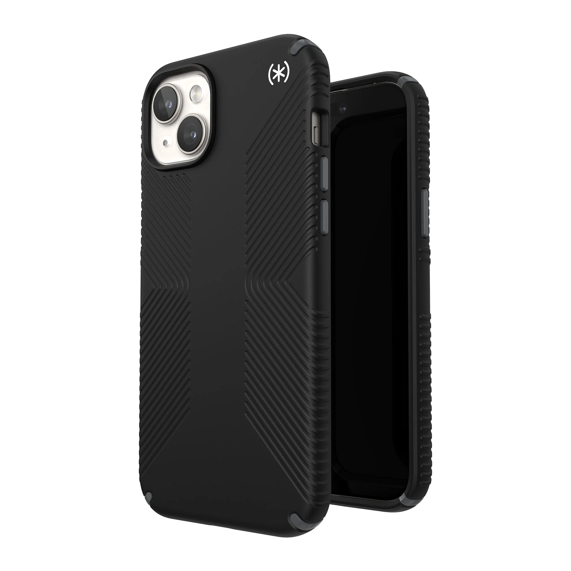 SPECK Presidio2 Grip with MagSafe for iPhone 15 Plus - Black/Slate Grey/White - Image 5