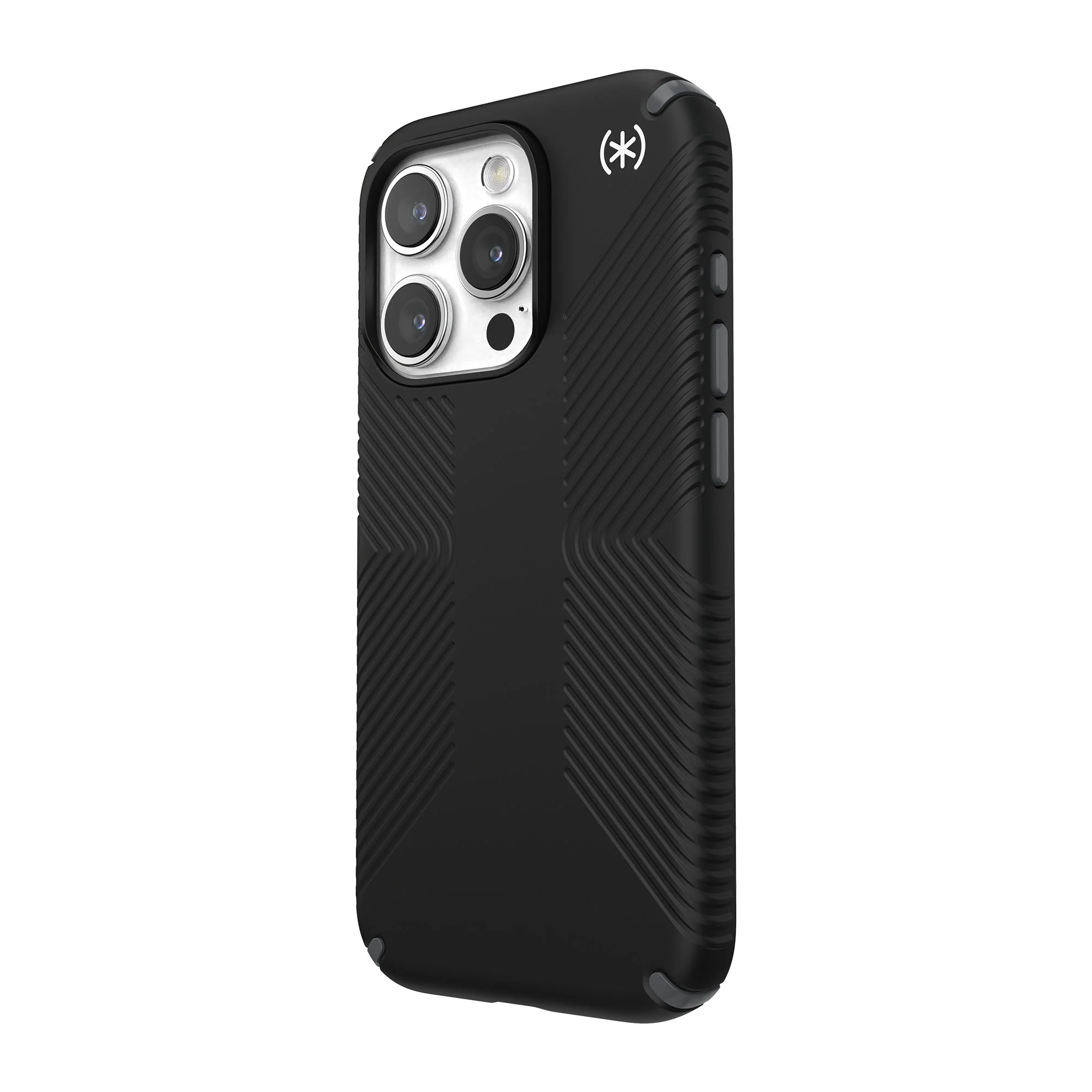 SPECK Presidio2 Grip with MagSafe for iPhone 15 Pro - Black/Slate Grey/White - Image 2