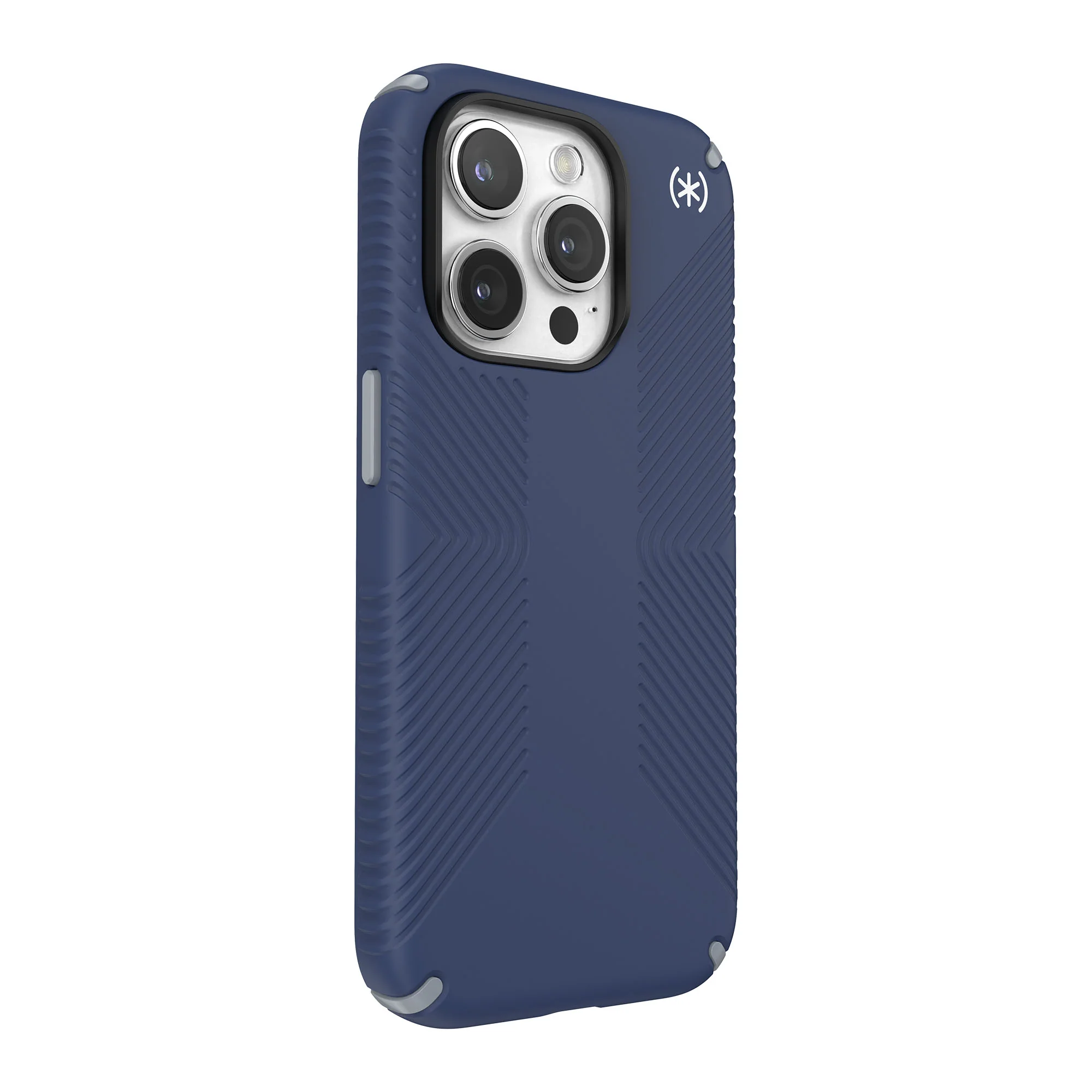 SPECK Presidio2 Grip with MagSafe for iPhone 15 Pro - Coastal Blue/Dust Grey/White - Image 3
