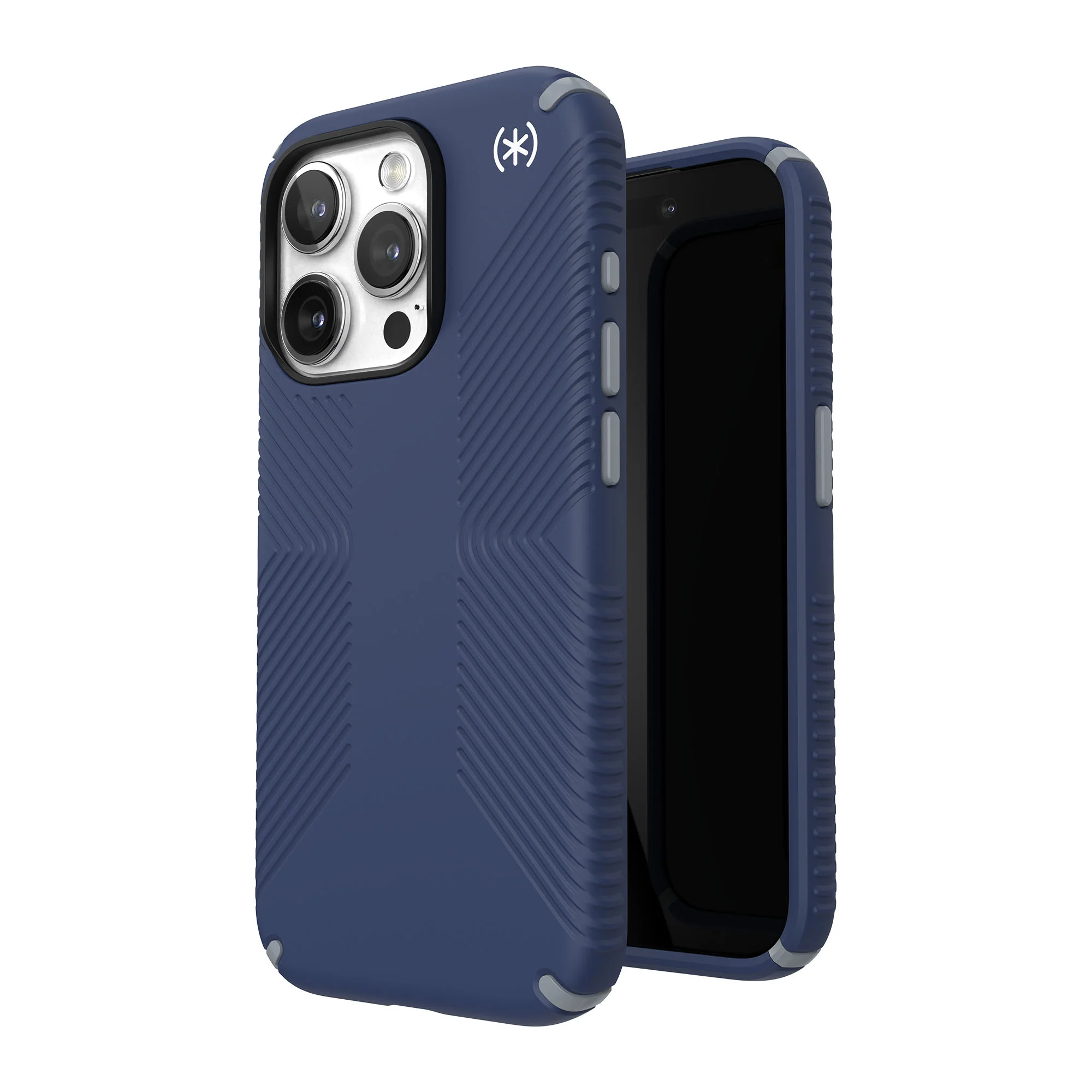 SPECK Presidio2 Grip with MagSafe for iPhone 15 Pro - Coastal Blue/Dust Grey/White - Image 4
