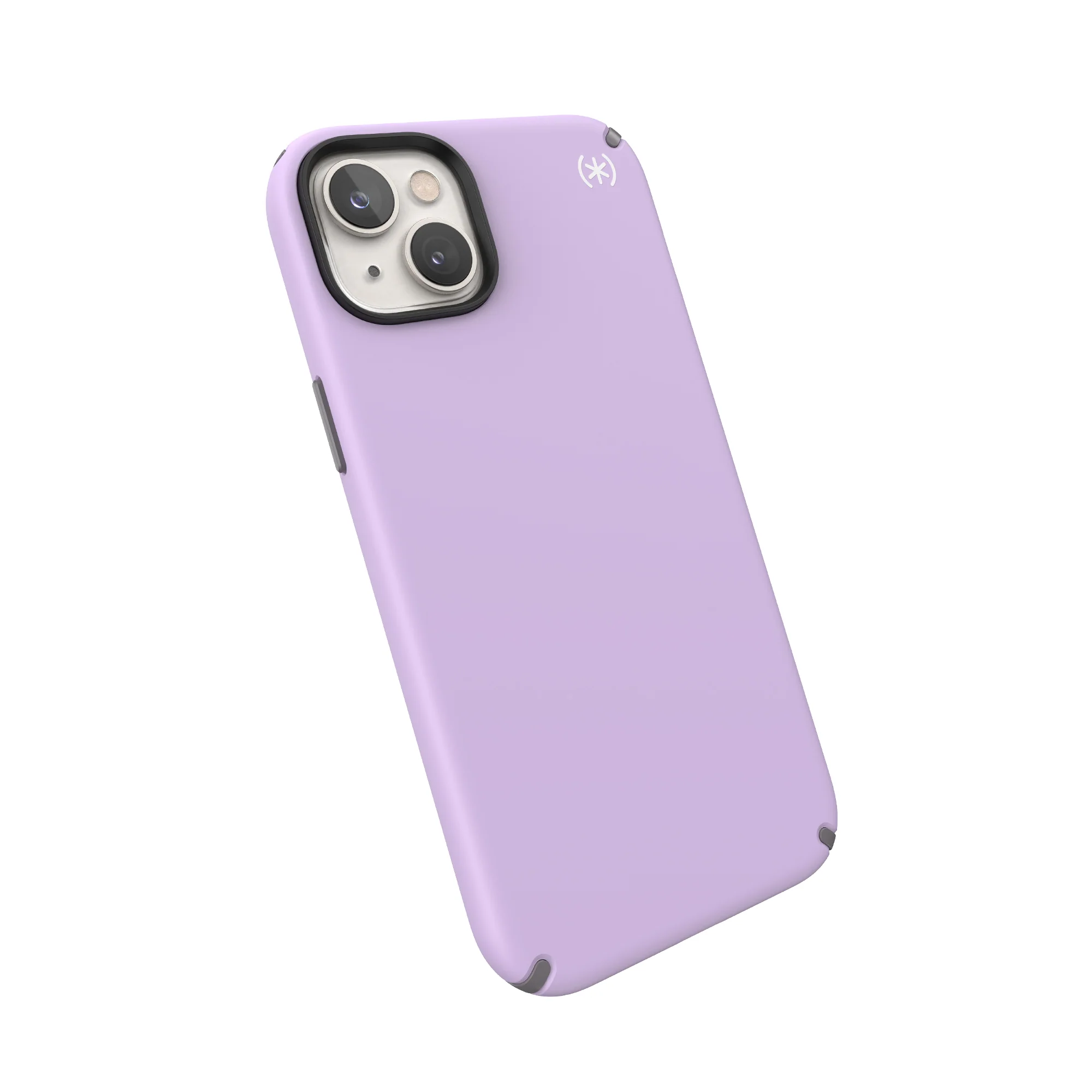 SPECK Presidio2 Pro Case for iPhone 14 Plus - Spring Purple/Cloudy Grey/White - Image 5