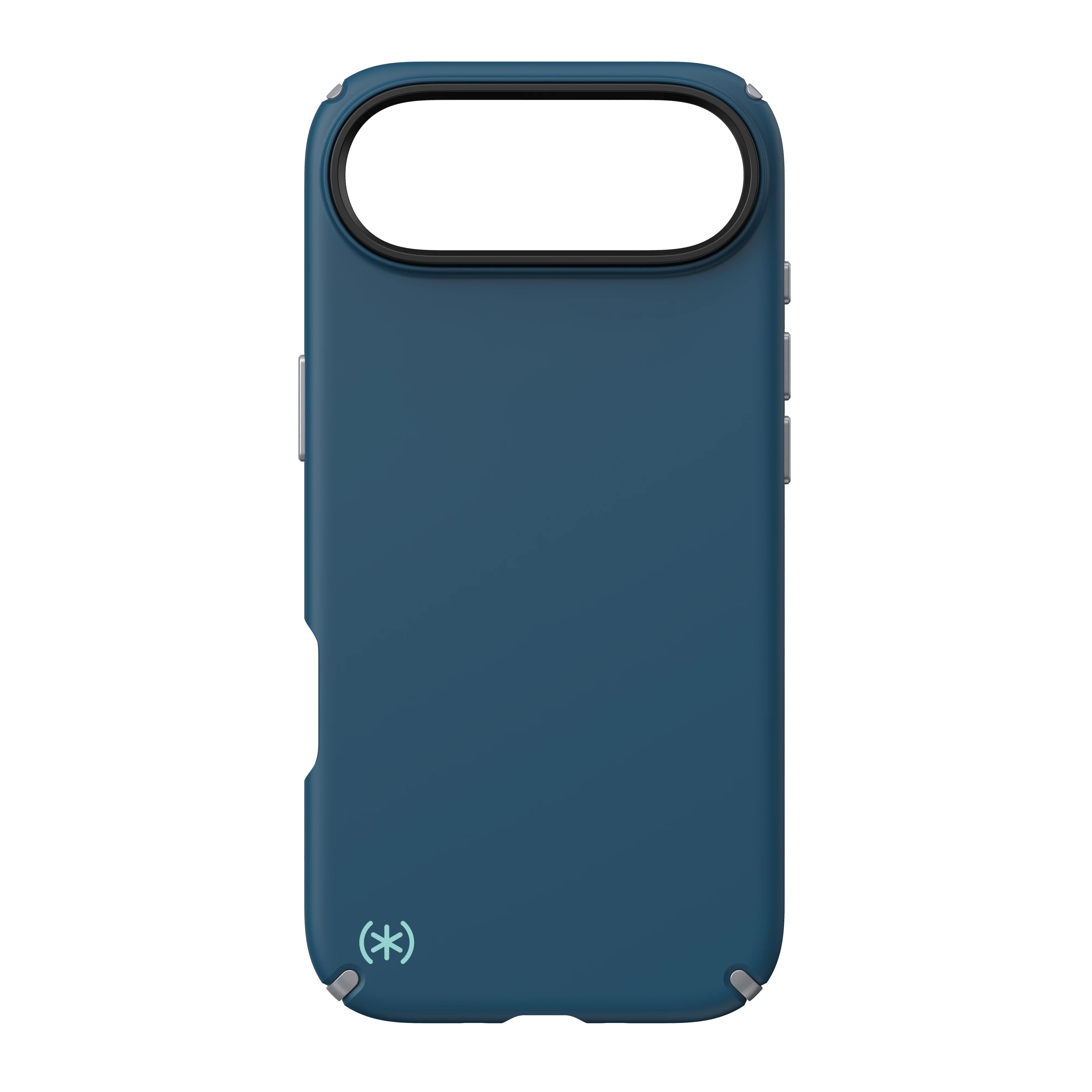 SPECK Presidio2 Pro MagSafe Case for iPhone Air - Deep Sea/Metallic Silver/Spell Blue - Image 3