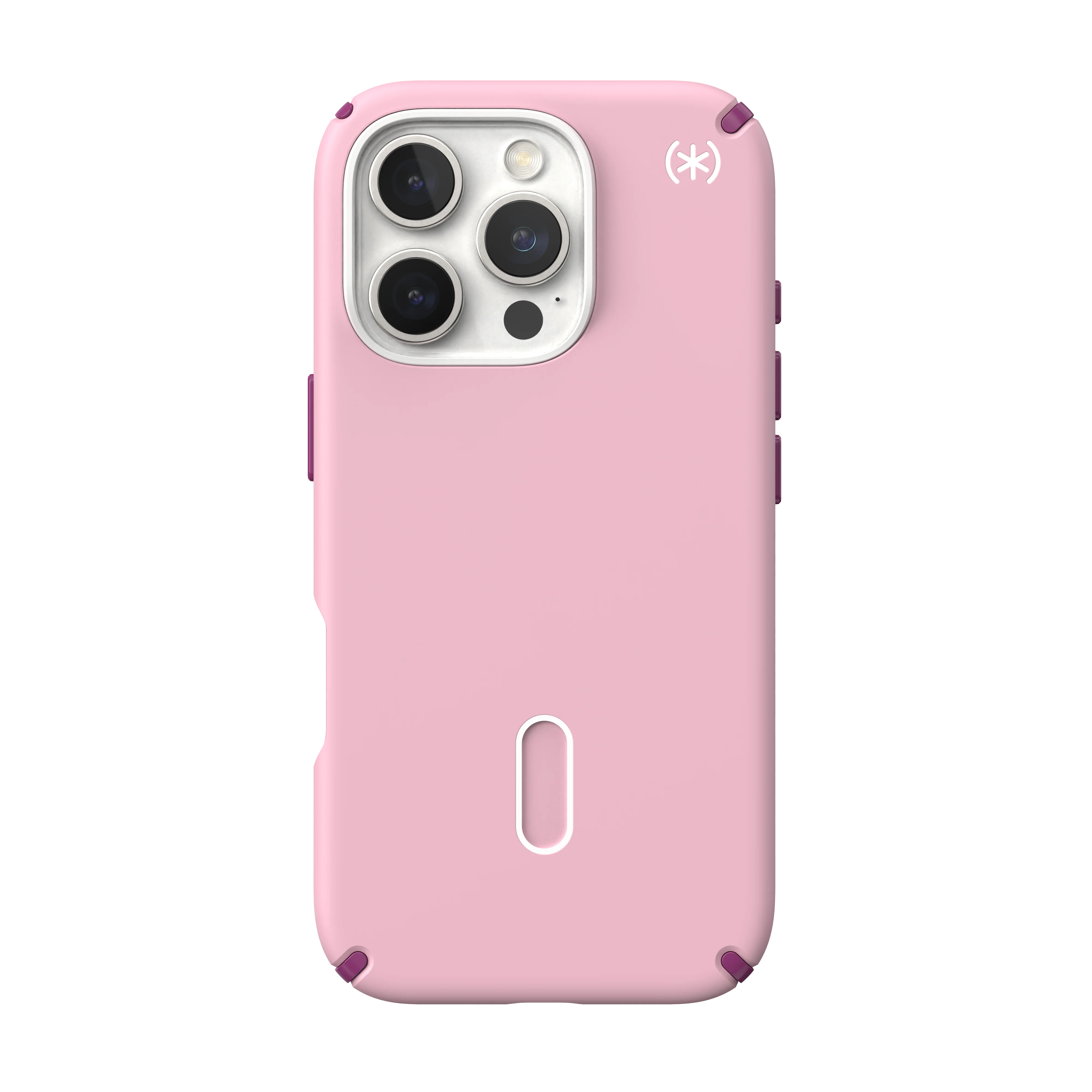 SPECK Presidio2 Pro MagSafe + ClickLock Case for iPhone 16 Pro - Wednesday Pink/Boysenberry Purple - Image 2