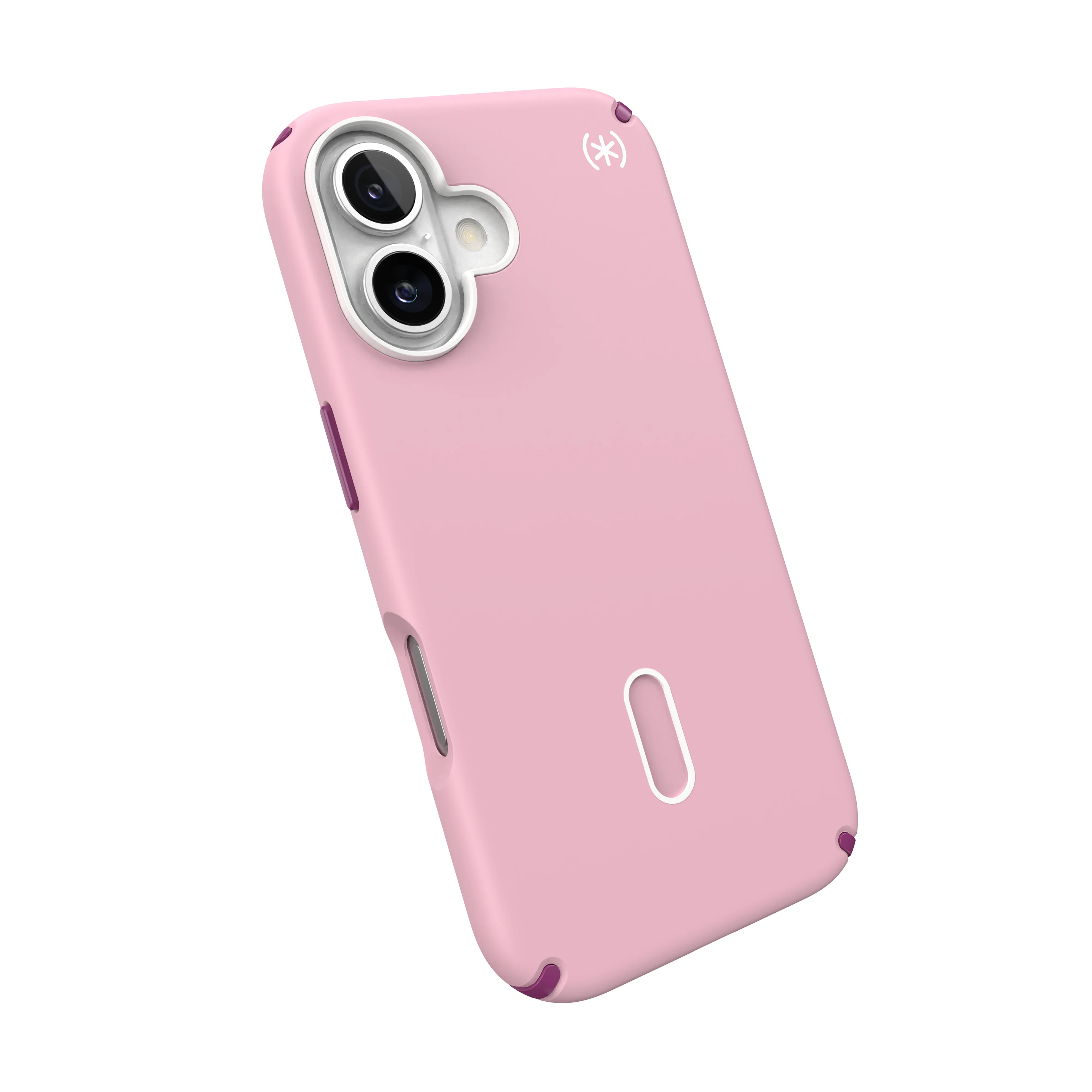 SPECK Presidio2 Pro MagSafe + ClickLock Case for iPhone 16 - Wednesday Pink/Boysenberry Purple - Image 2