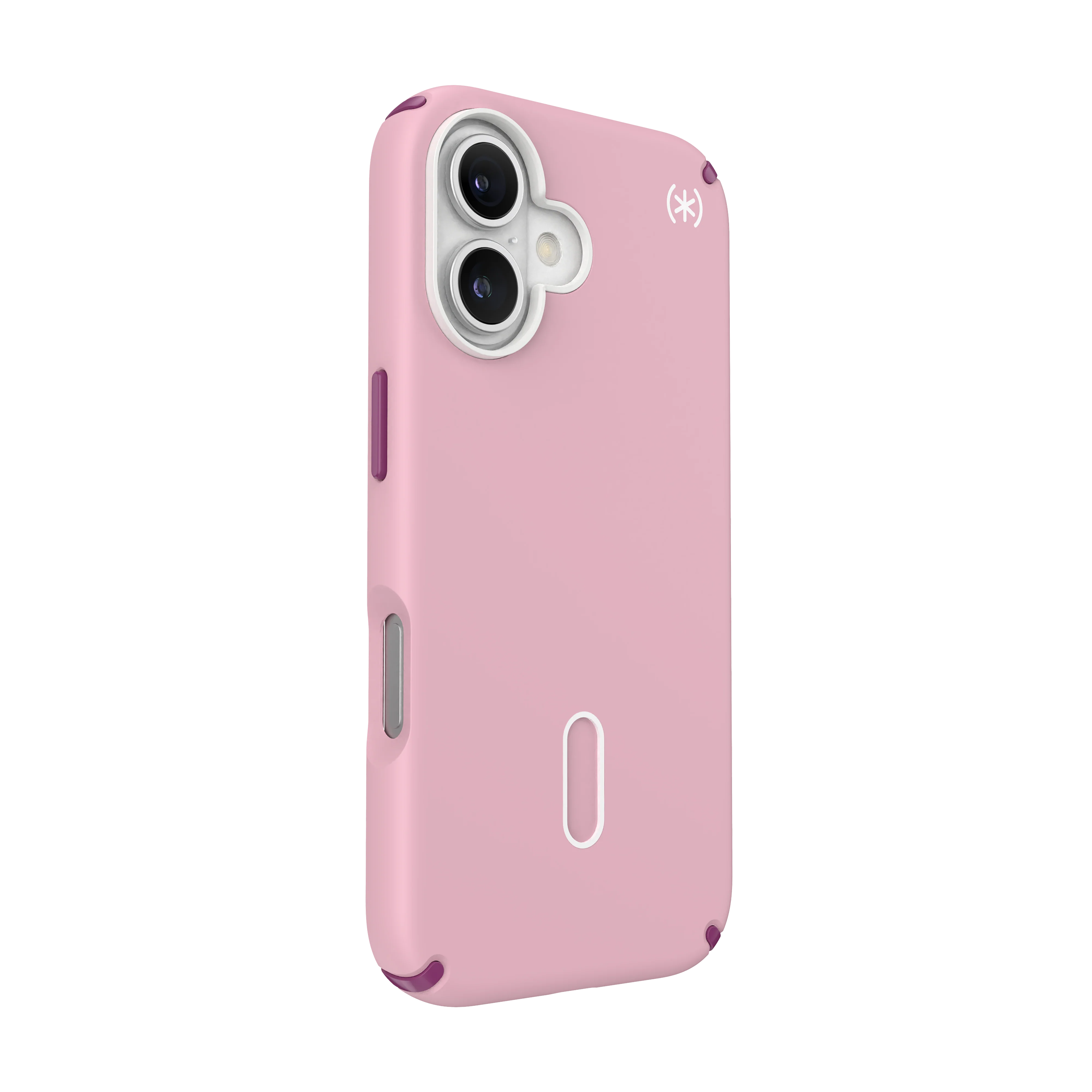 SPECK Presidio2 Pro MagSafe + ClickLock Case for iPhone 16 - Wednesday Pink/Boysenberry Purple - Image 4