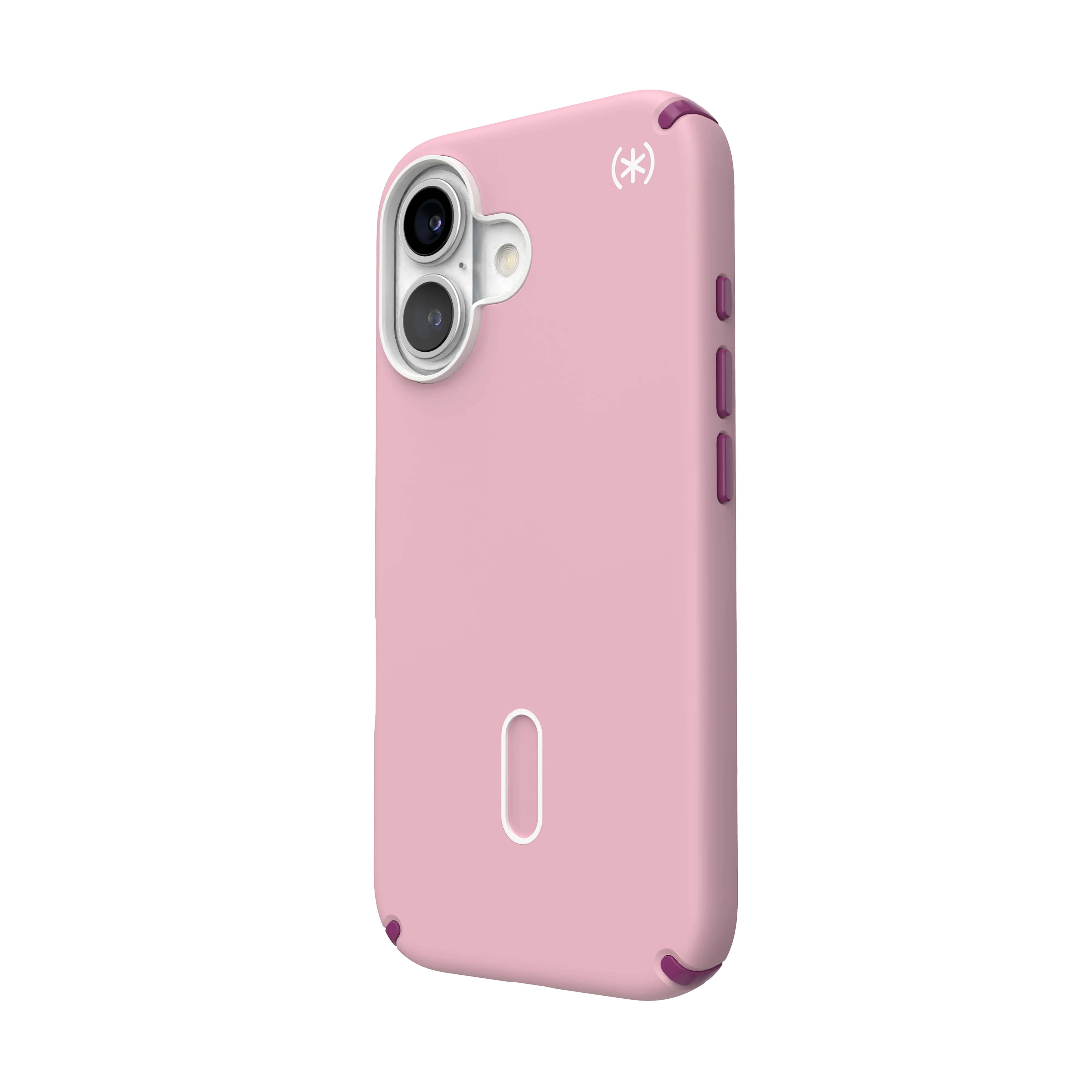 SPECK Presidio2 Pro MagSafe + ClickLock Case for iPhone 16 - Wednesday Pink/Boysenberry Purple - Image 5