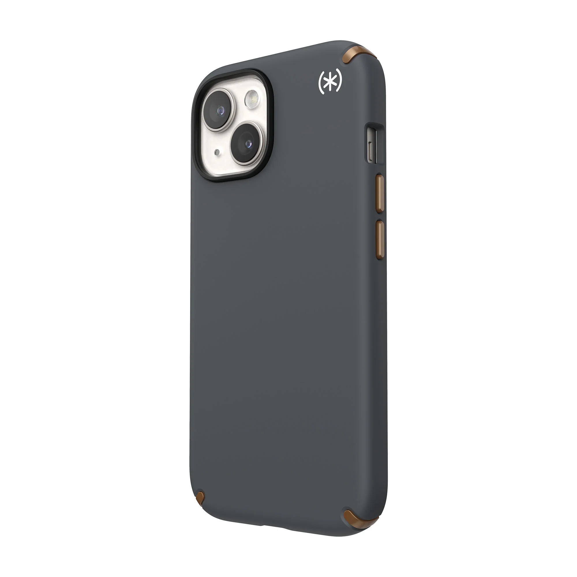 SPECK Presidio2 Pro with MagSafe for iPhone 15 - Charcoal Grey/Cool Bronze/White - Image 2