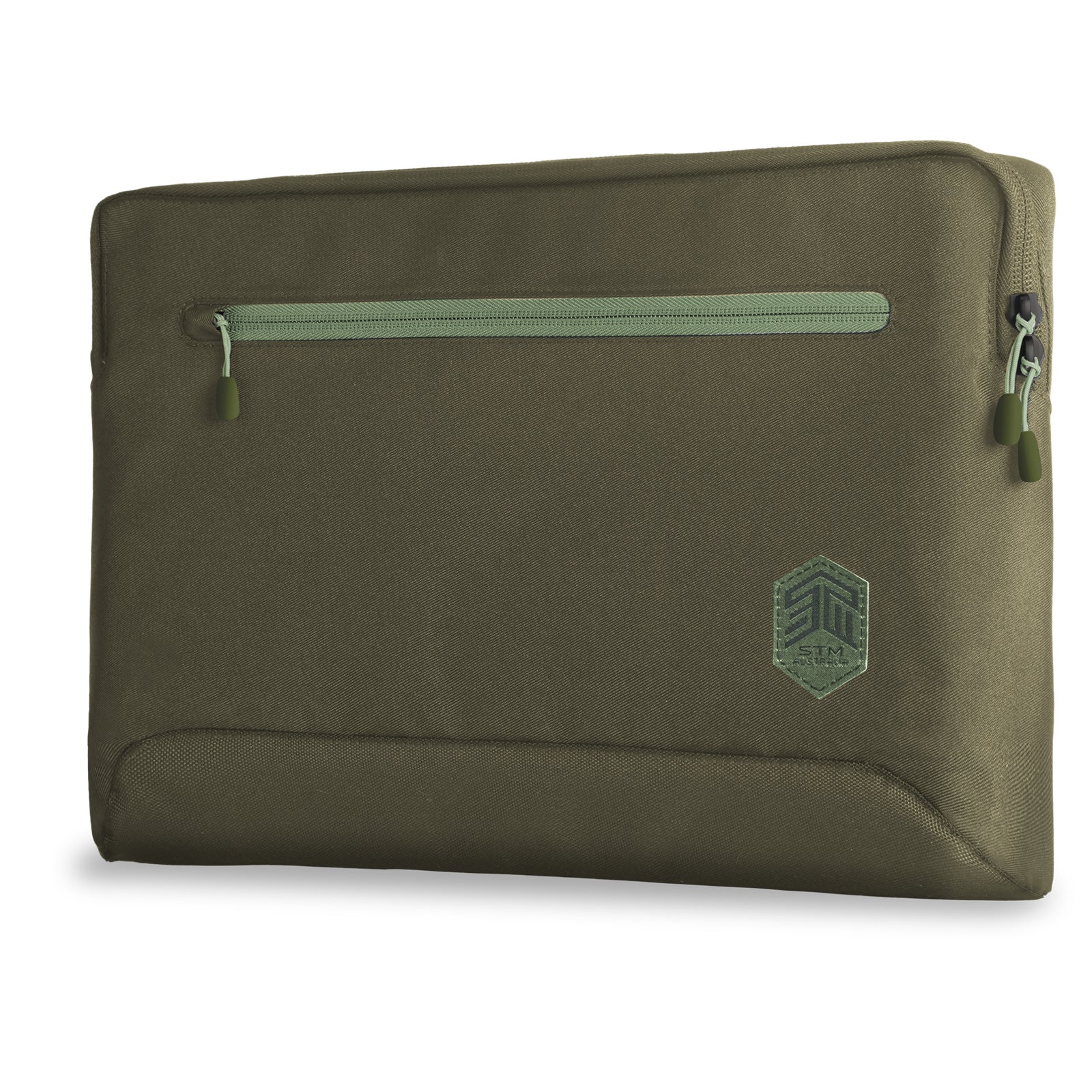 STM Eco Laptop Sleeves 14/13 - Olive - Image 2