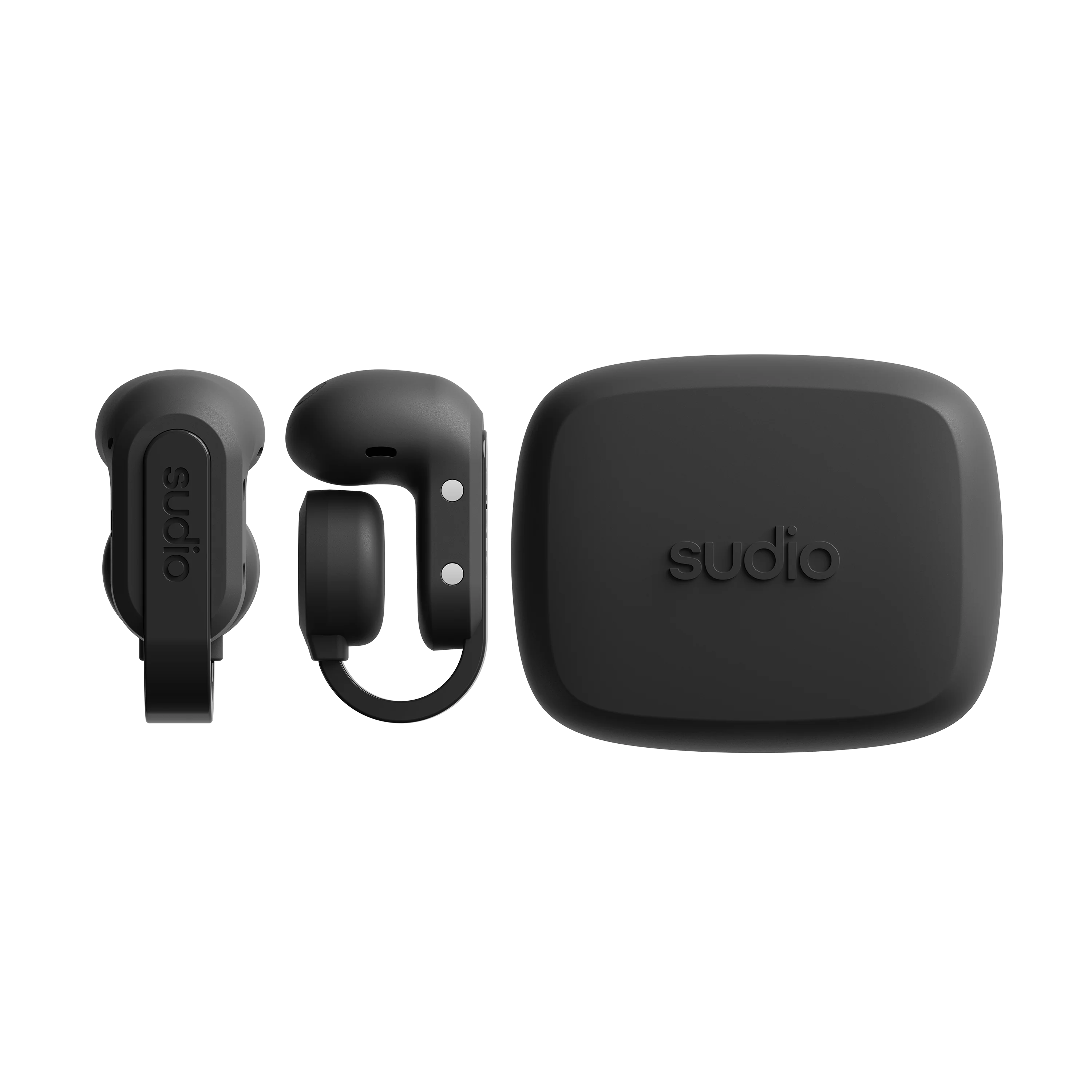 SUDIO B3 Open Earbuds - Black - Image 4