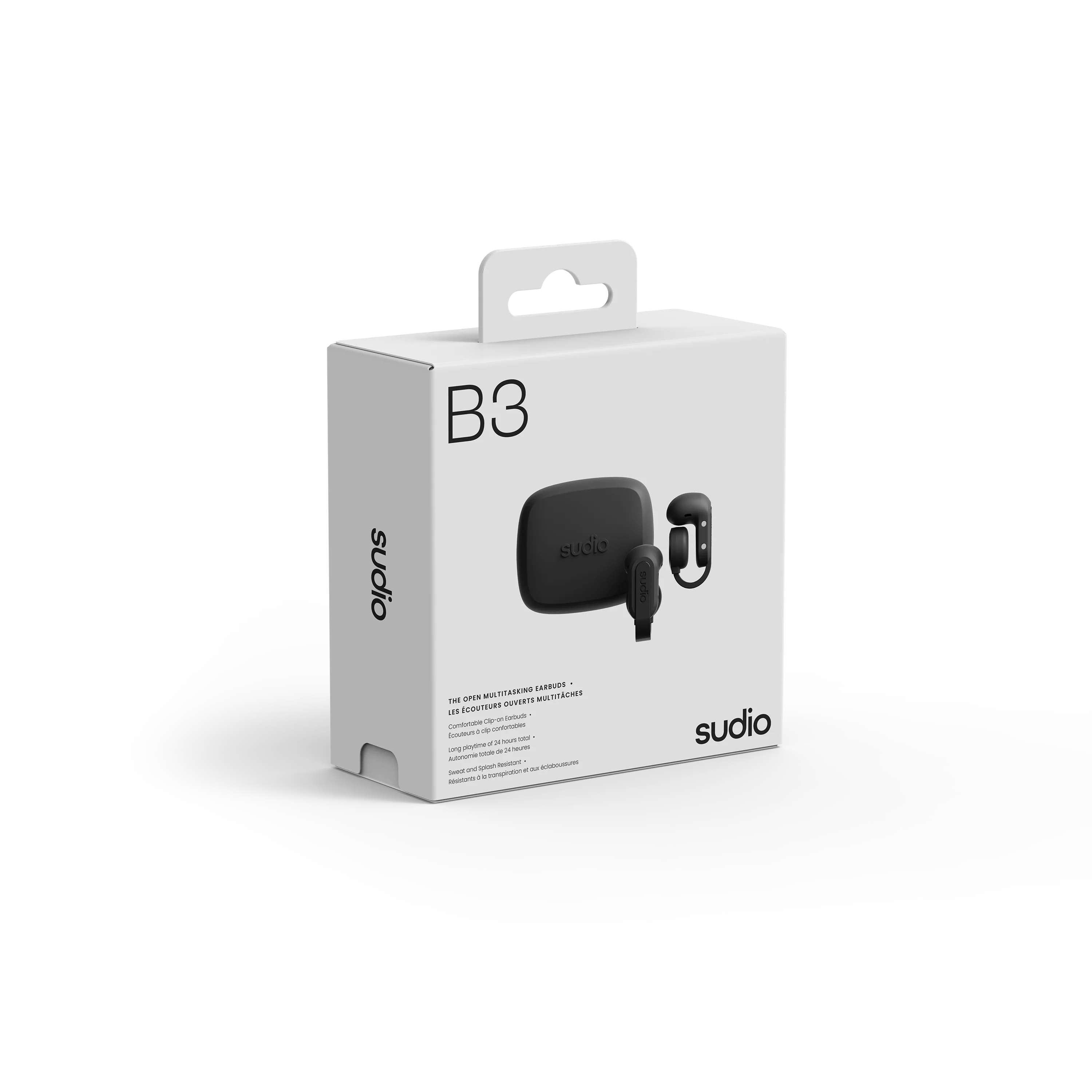 SUDIO B3 Open Earbuds - Black - Image 6
