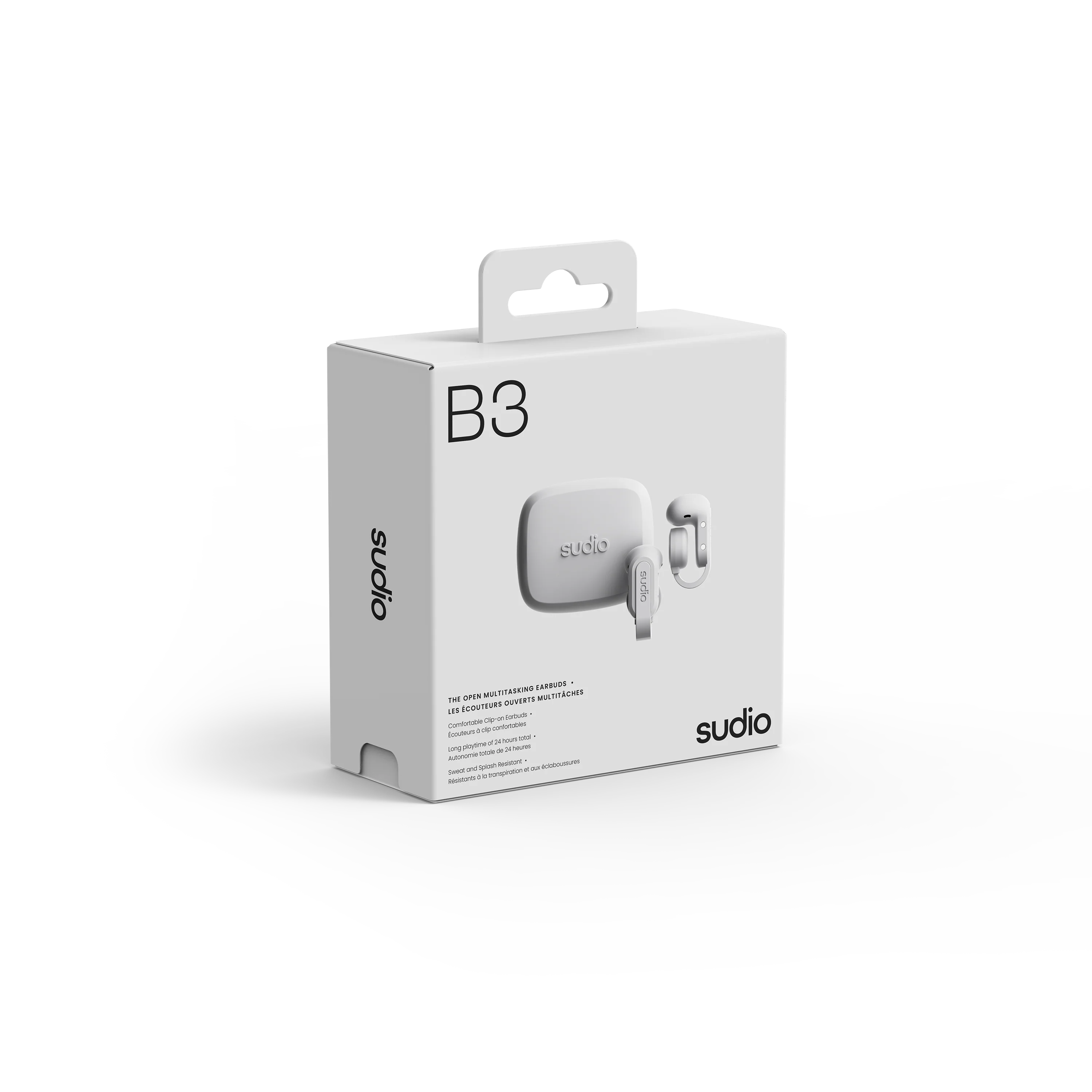 SUDIO B3 Open Earbuds - White - Image 6