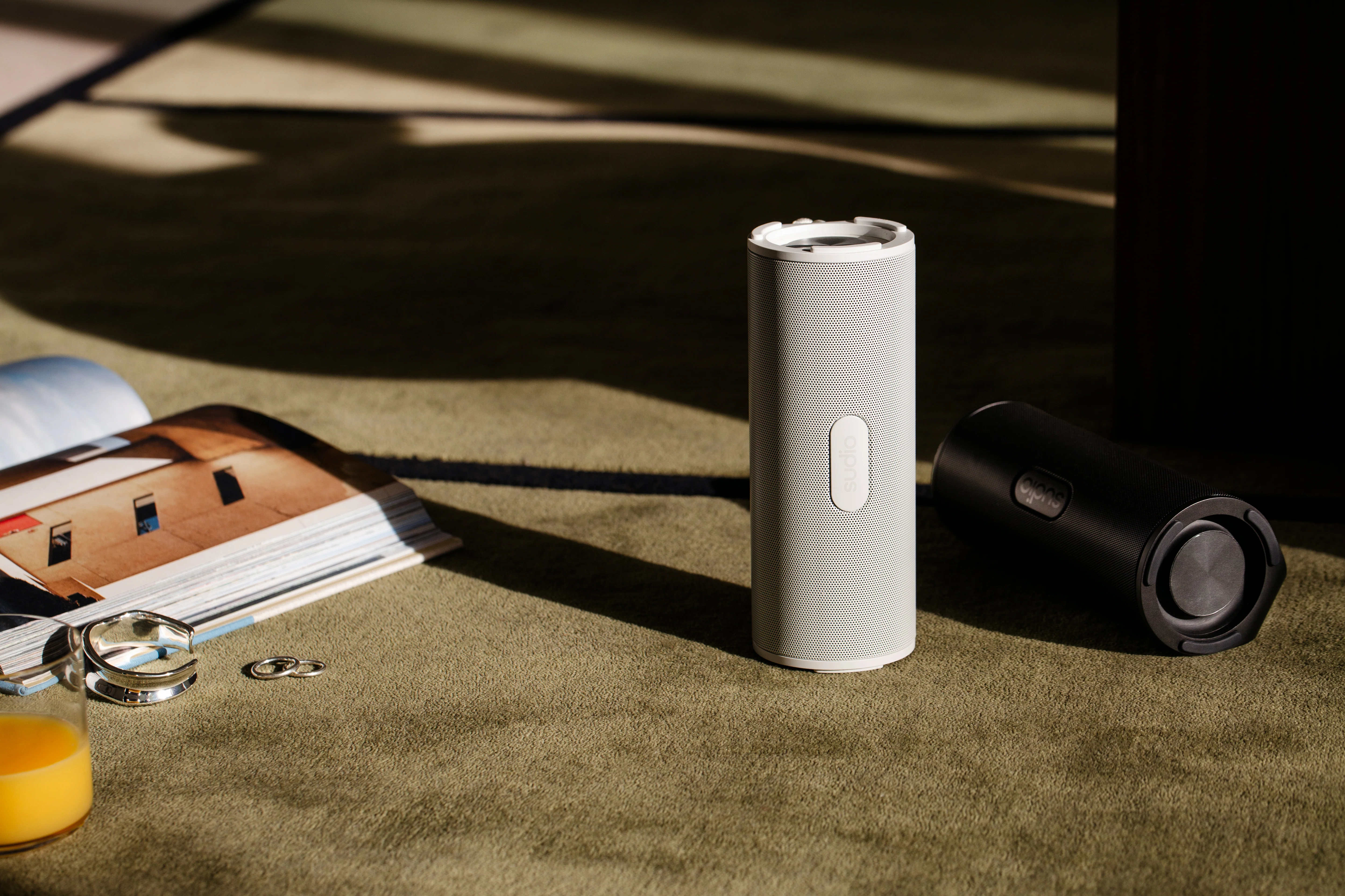 SUDIO F4 Portable Bluetooth Speaker - White - Image 8
